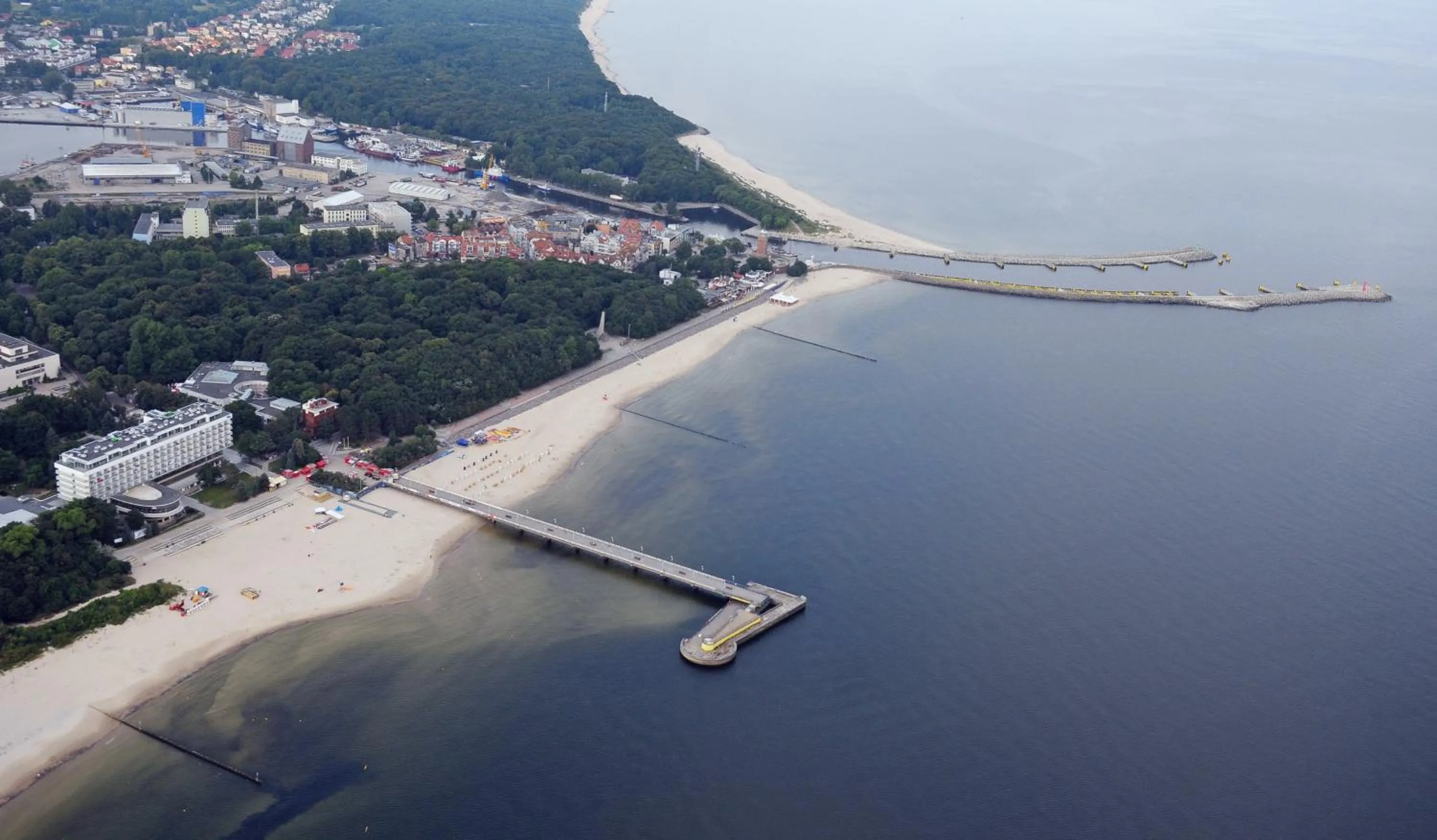 Bird's eye view in Sanatorium Uzdrowiskowe Bałtyk