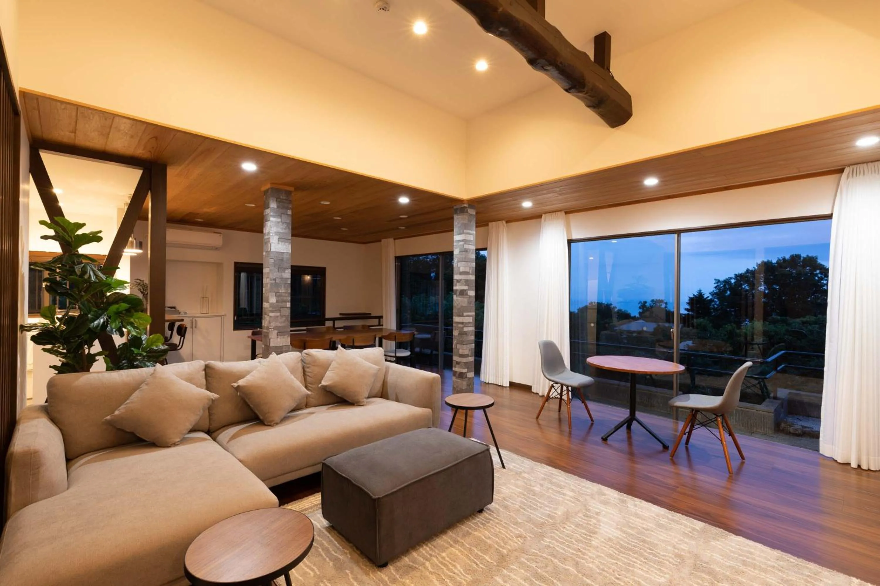 Living room in Resort stay Bowen ~伊豆高原~