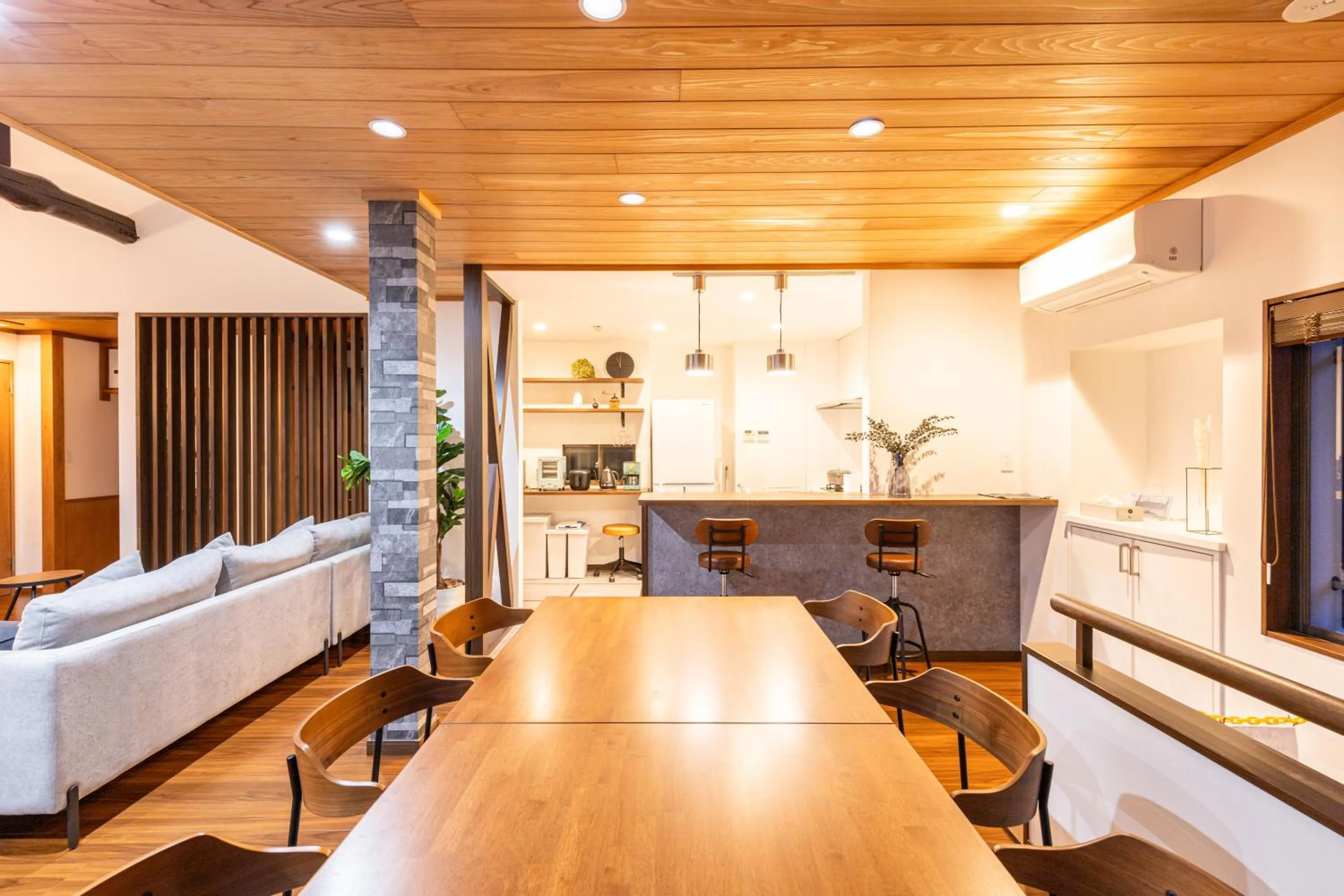 Dining area in Resort stay Bowen ~伊豆高原~