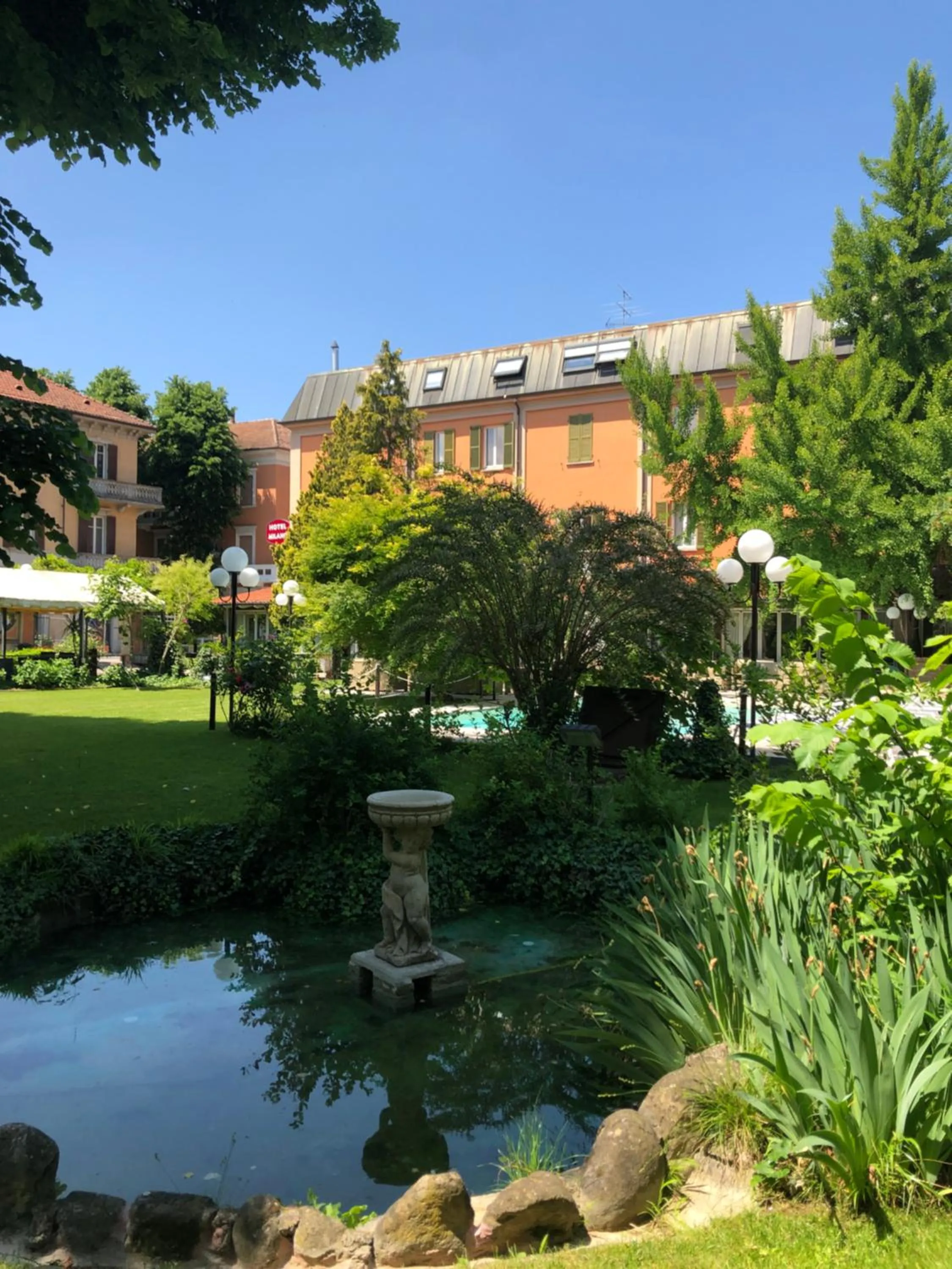 Property building in Hotel Milano Pool & Garden