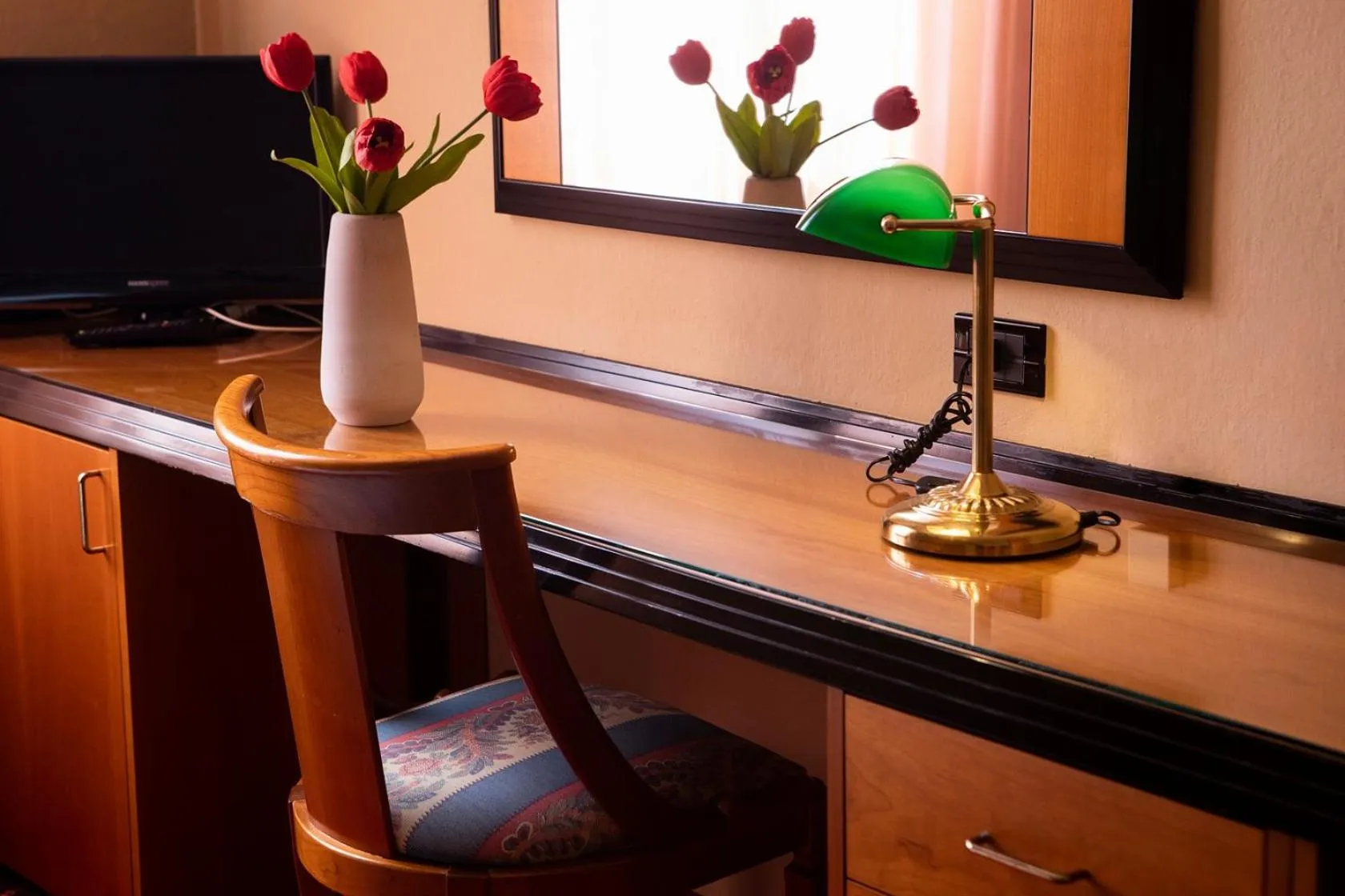 Decorative detail in Hotel Milano Pool & Garden