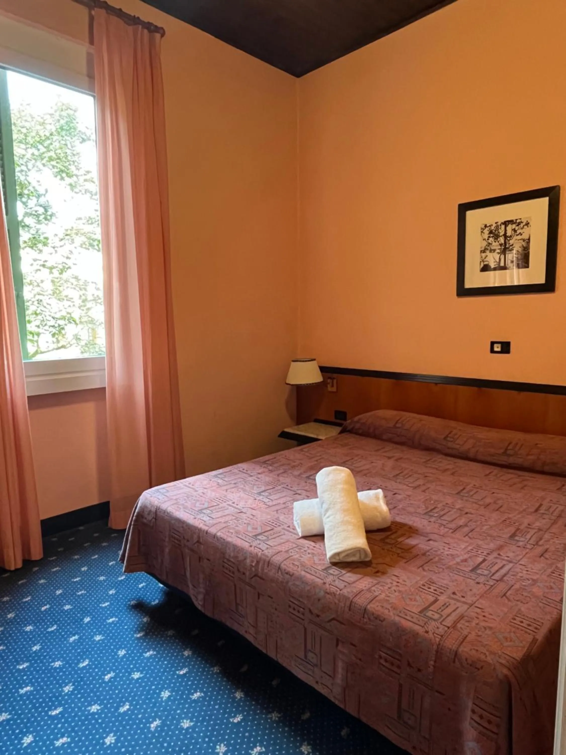 Bed in Hotel Milano Pool & Garden