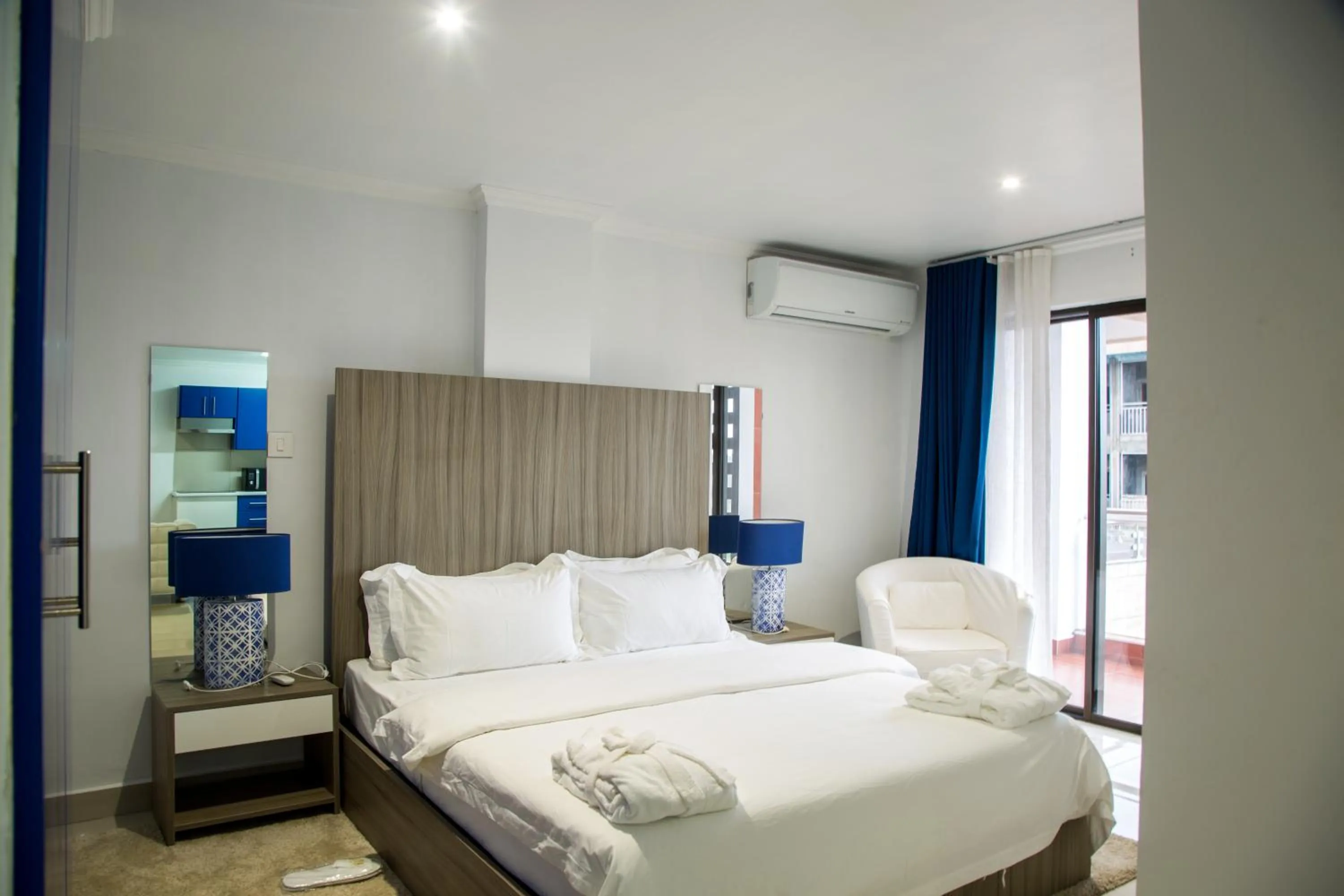 Photo of the whole room, Bed in WDC APARTHOTEL - BUEA