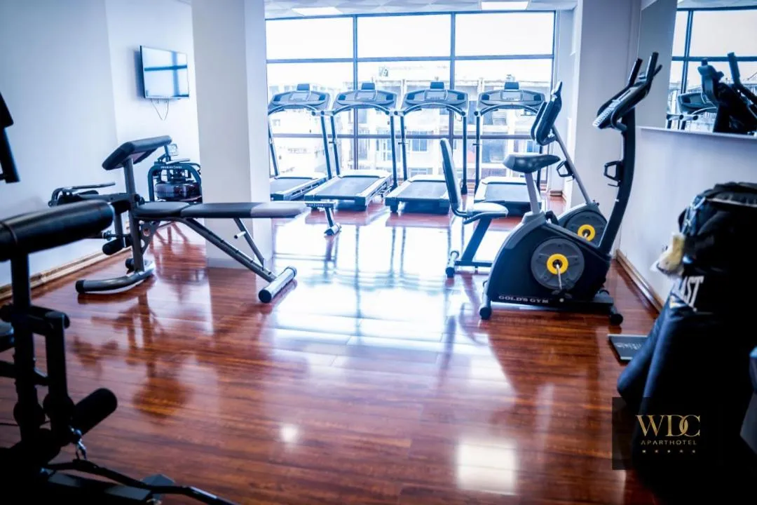Fitness centre/facilities in WDC APARTHOTEL - BUEA