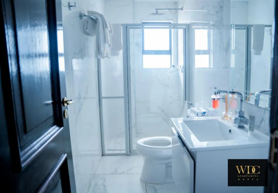 Bathroom in WDC APARTHOTEL - BUEA