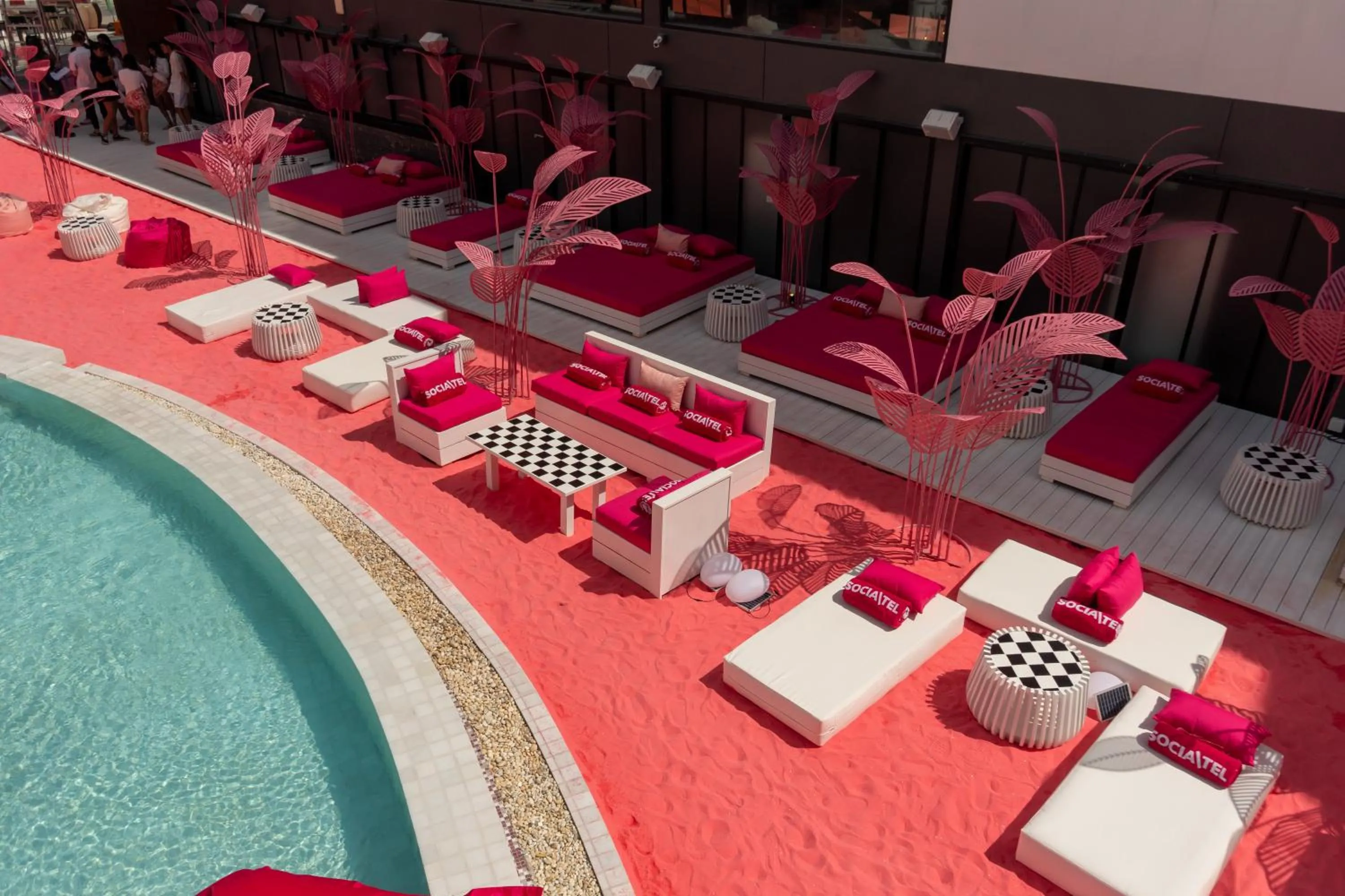 Swimming pool in SocialTel Koh Samui