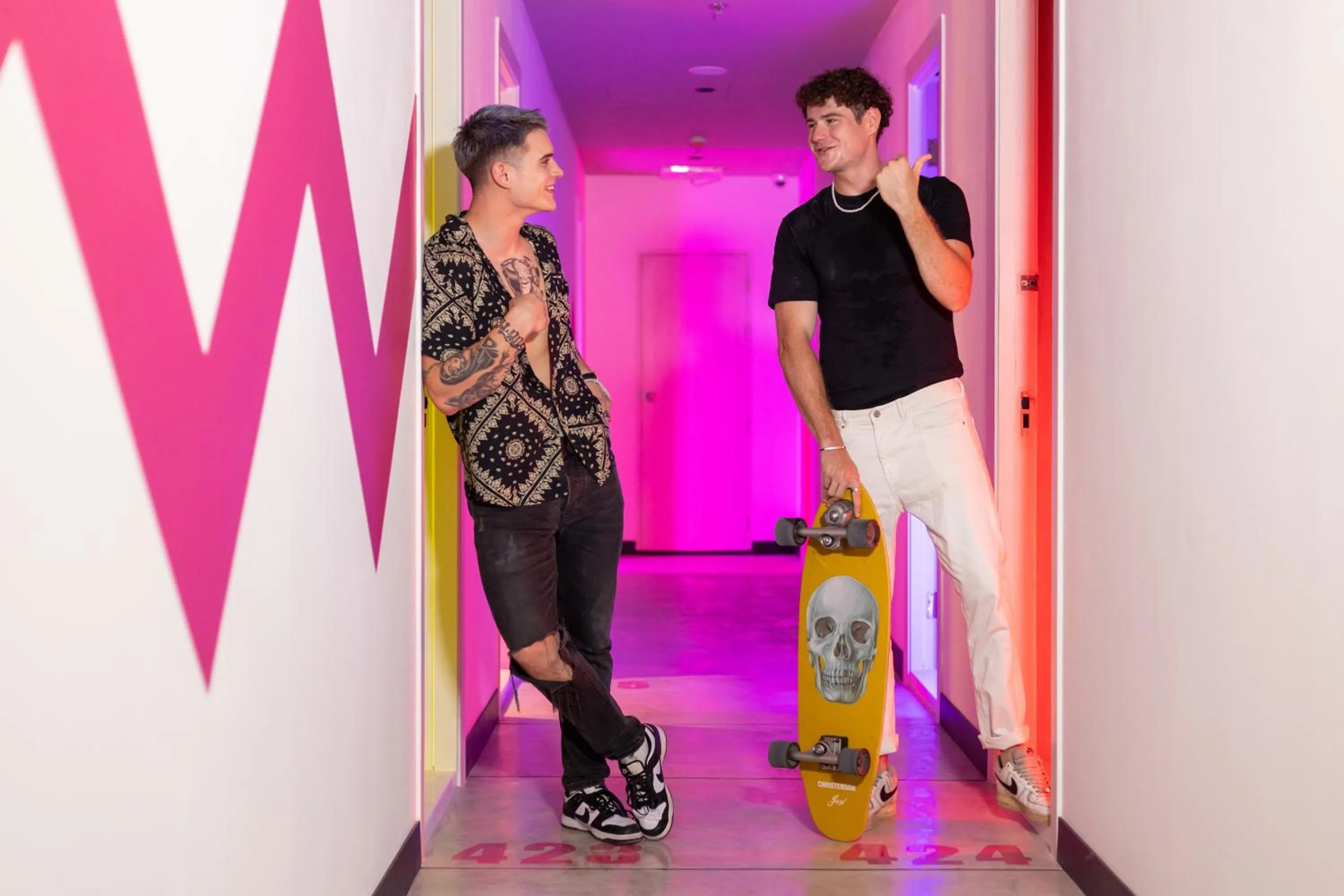 group of guests in SocialTel Koh Samui