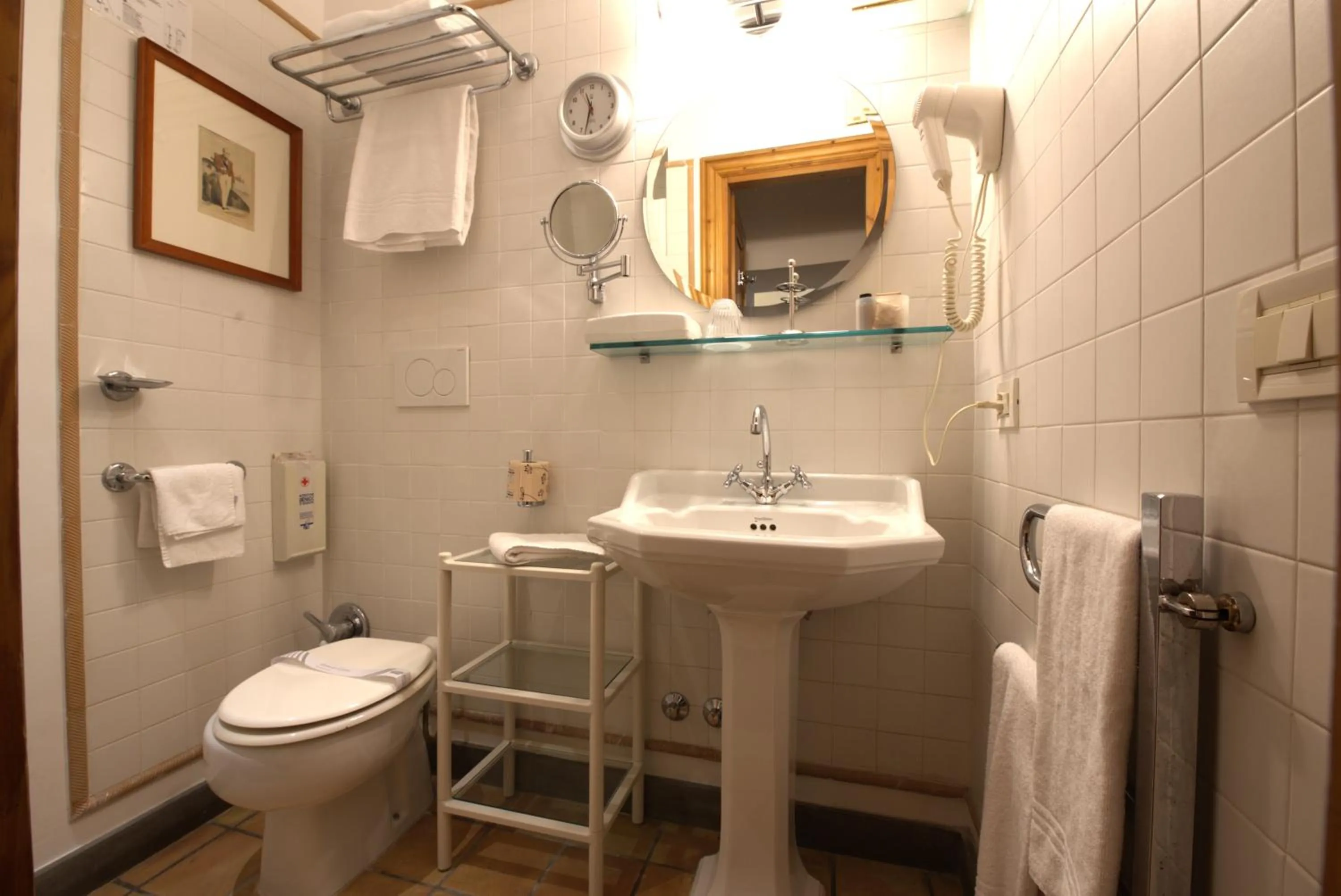 Shower in Hotel Locanda Cairoli