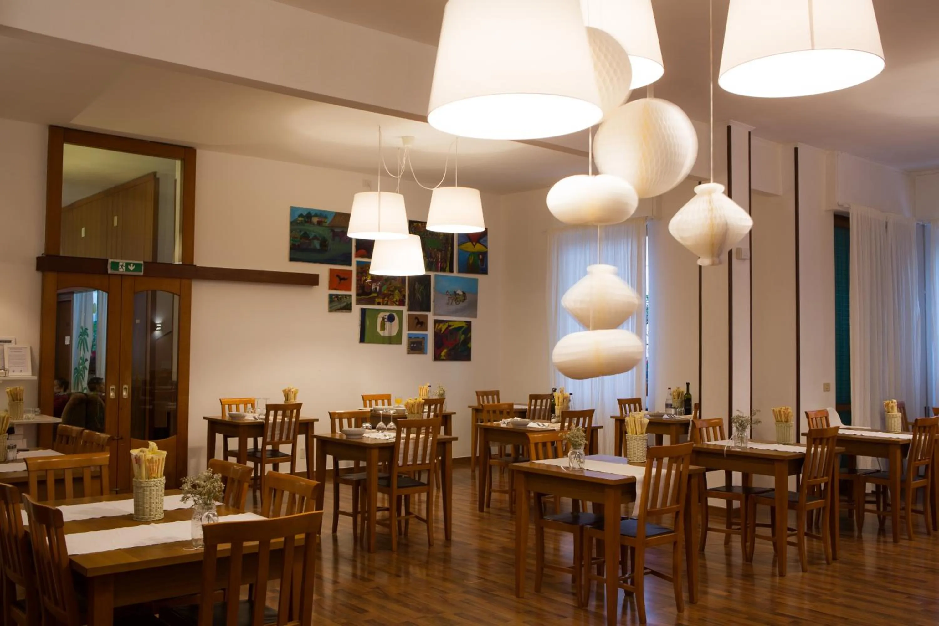 Continental breakfast in Hotel Villa Gloria