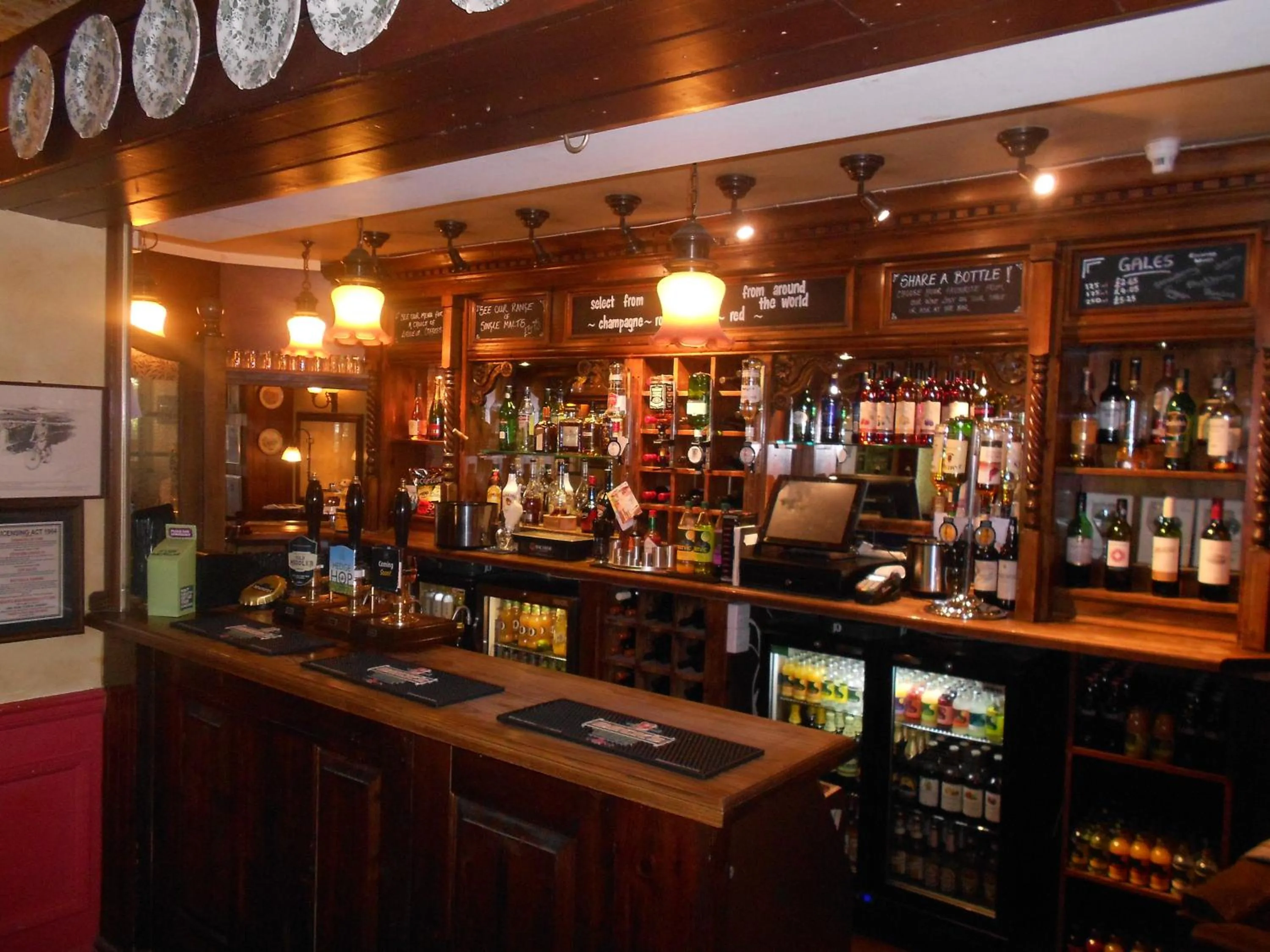 Lounge or bar in The Burley Inn