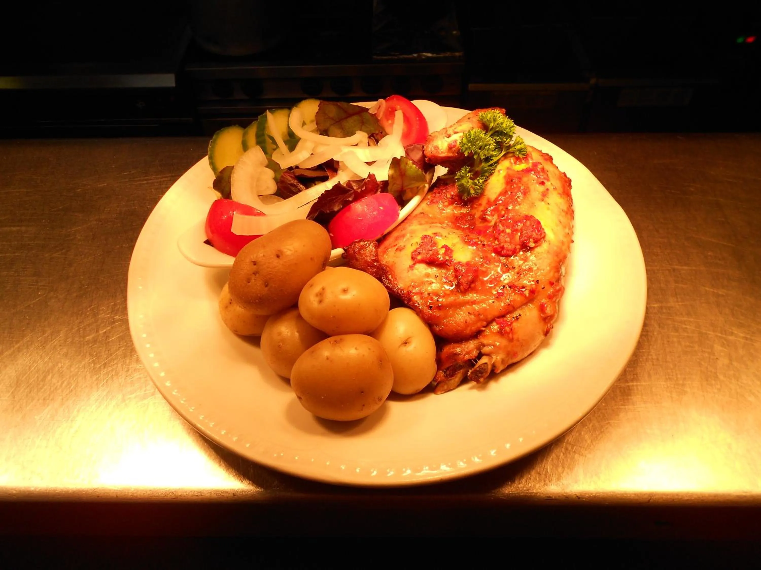 Food close-up in The Burley Inn
