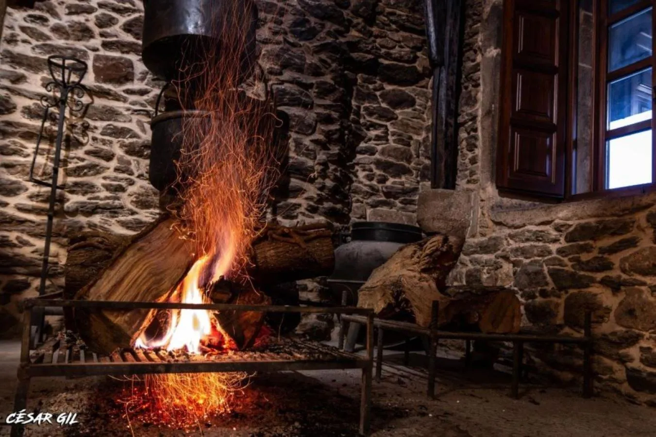 Living room in Pazo de Bendoiro