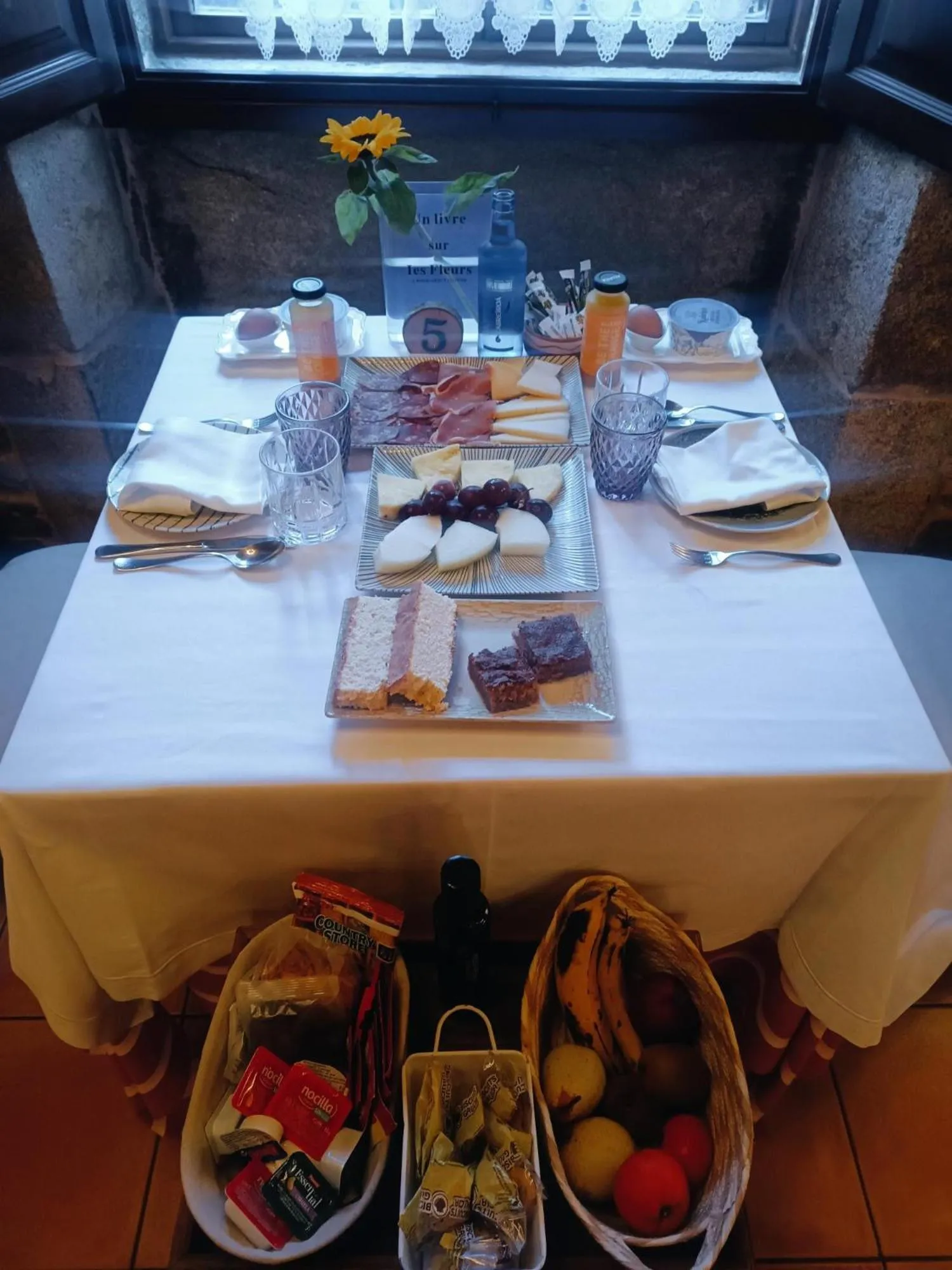 Breakfast in Pazo de Bendoiro