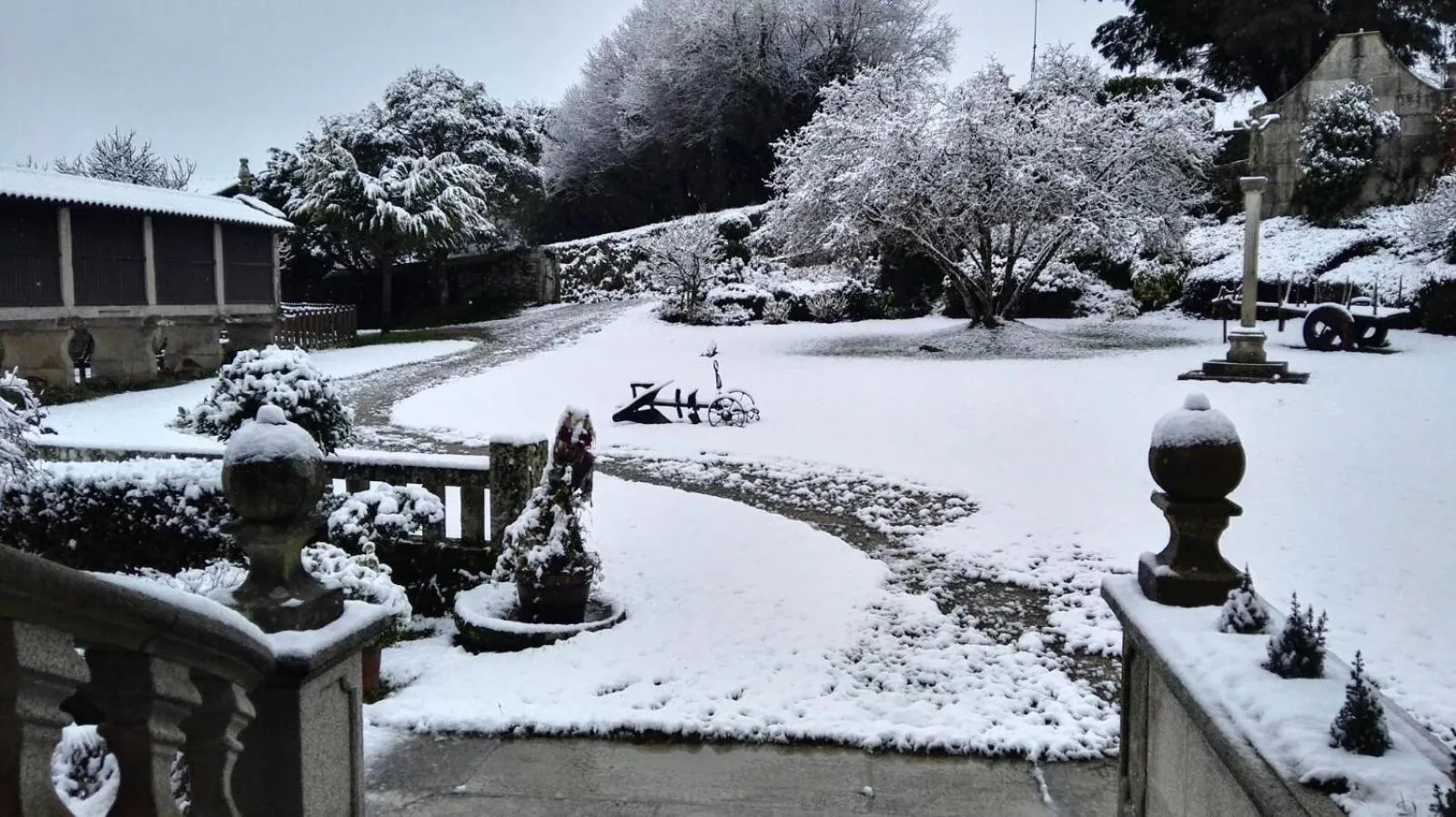 Winter in Pazo de Bendoiro