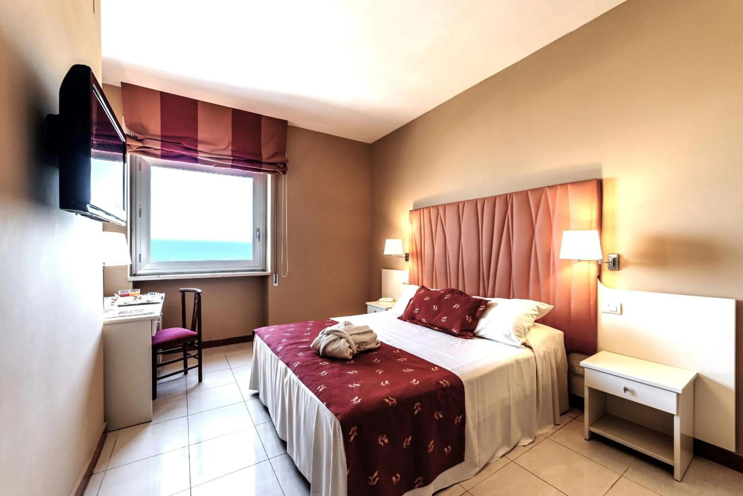 Photo of the whole room, Bed in Barion Hotel & Congressi