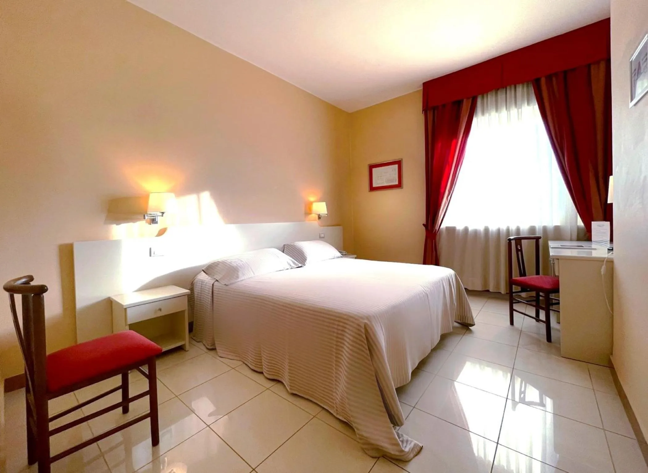 Bedroom, Bed in Barion Hotel & Congressi