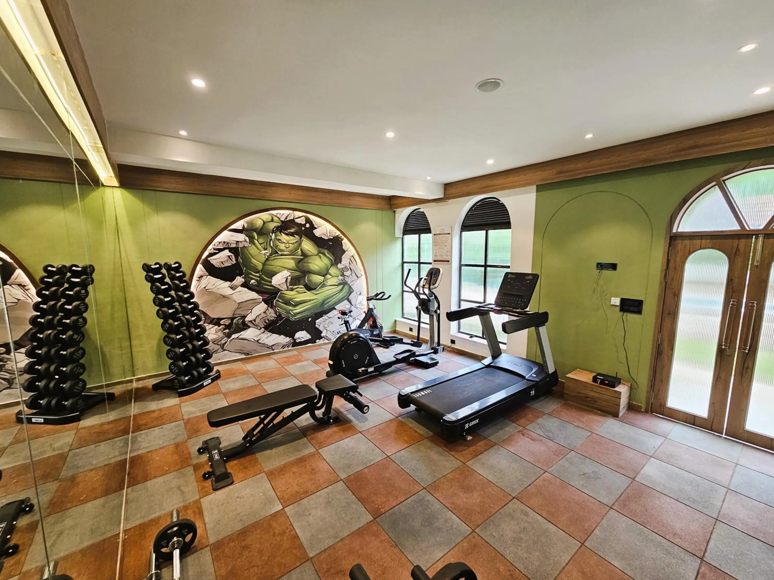 Fitness centre/facilities in Bhanu The Fern Forest Resort & Spa, Jambughoda