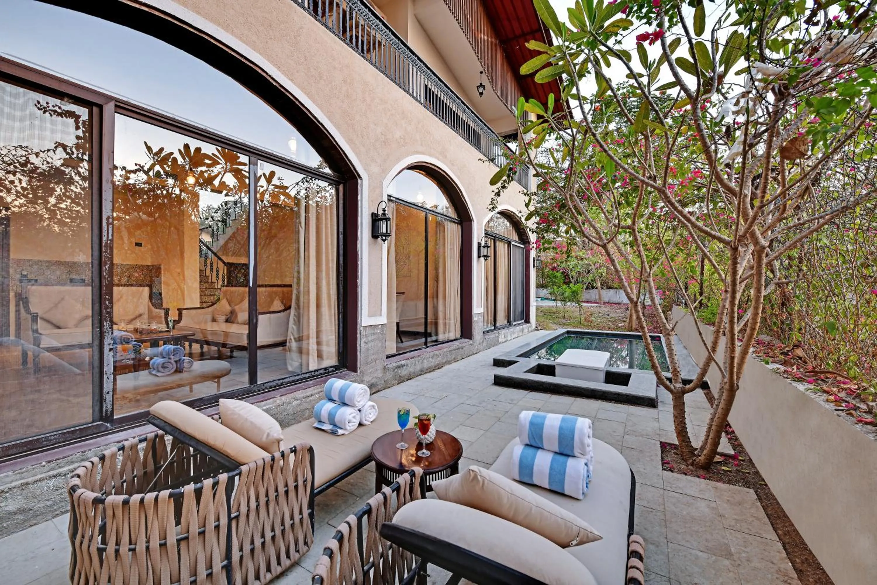 Pool view in Bhanu The Fern Forest Resort & Spa, Jambughoda