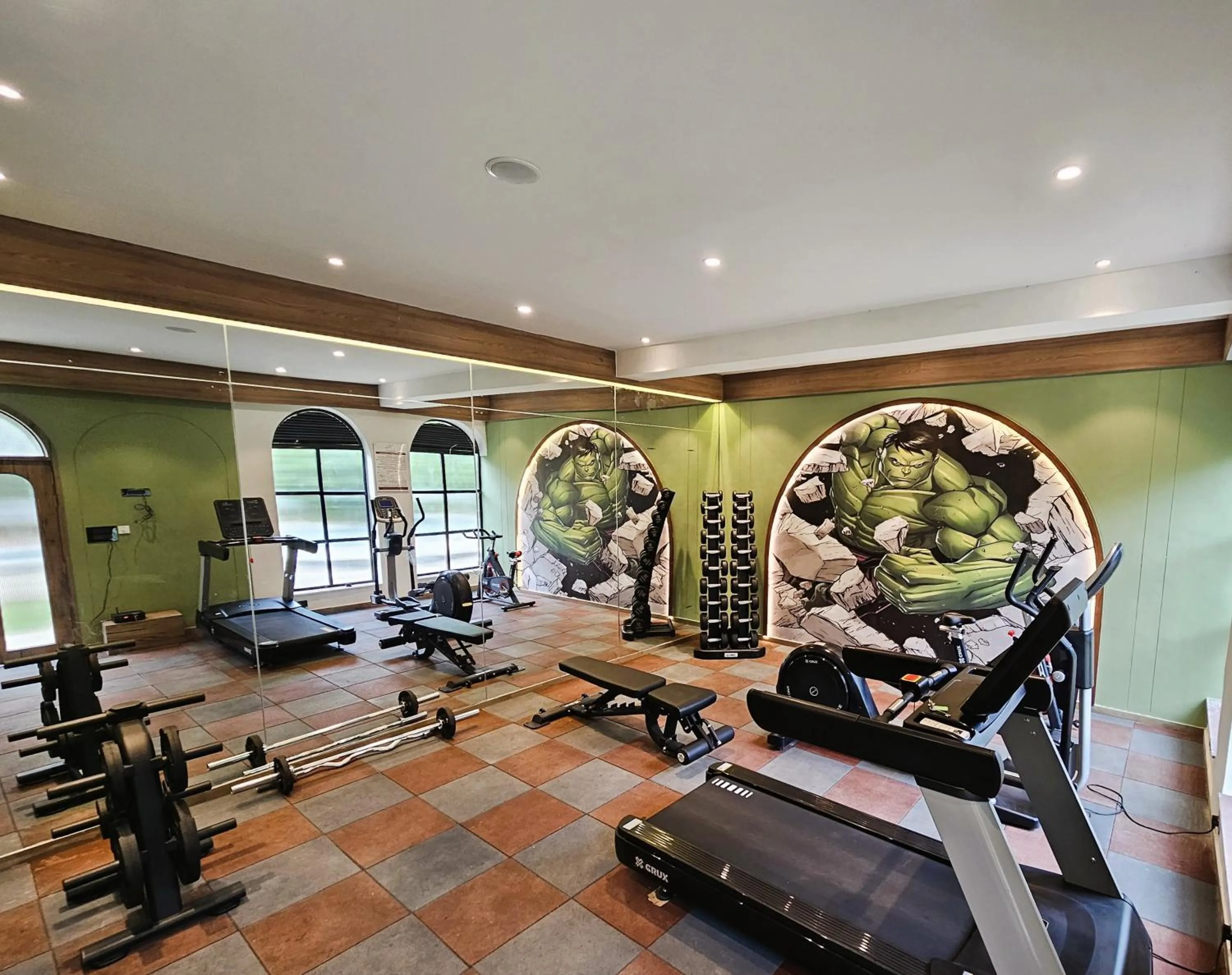 Fitness centre/facilities in Bhanu The Fern Forest Resort & Spa, Jambughoda