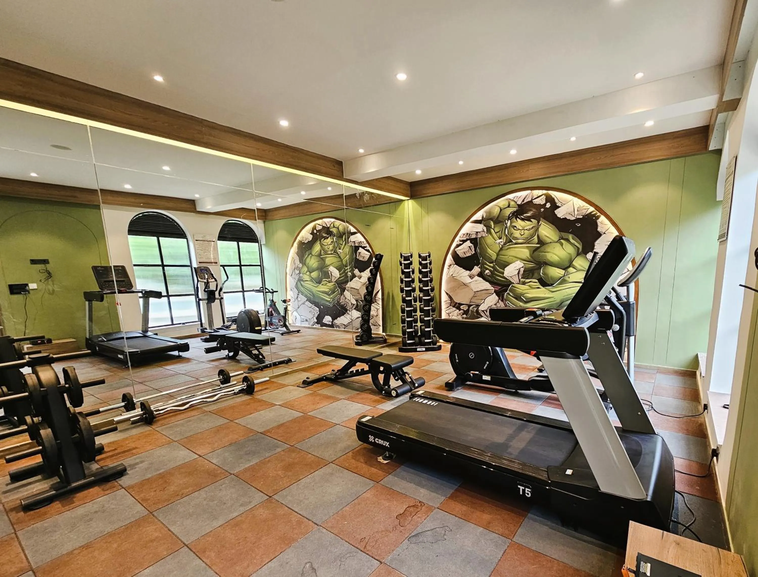 Fitness centre/facilities in Bhanu The Fern Forest Resort & Spa, Jambughoda