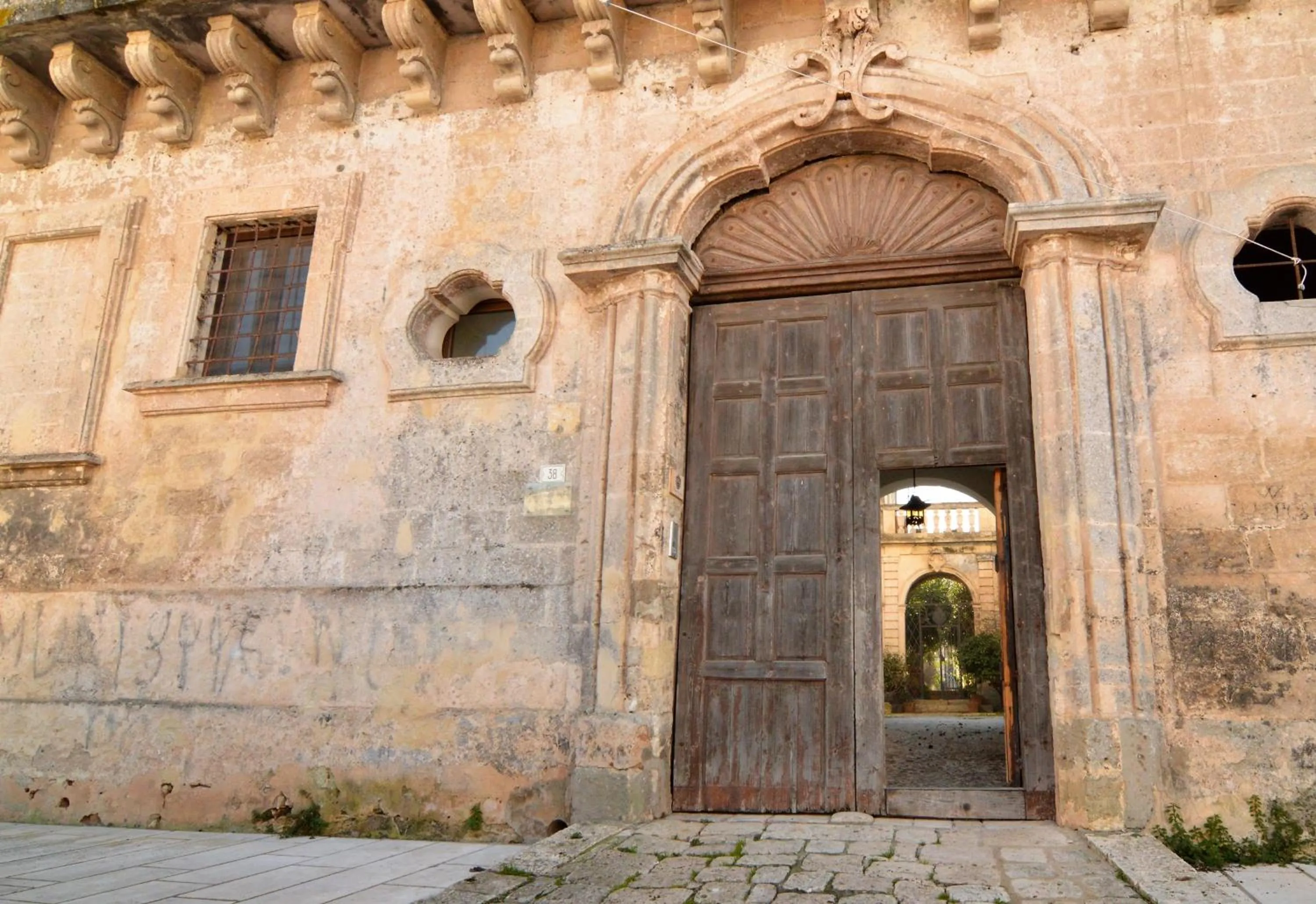 Facade/entrance in Palazzo Vecchio
