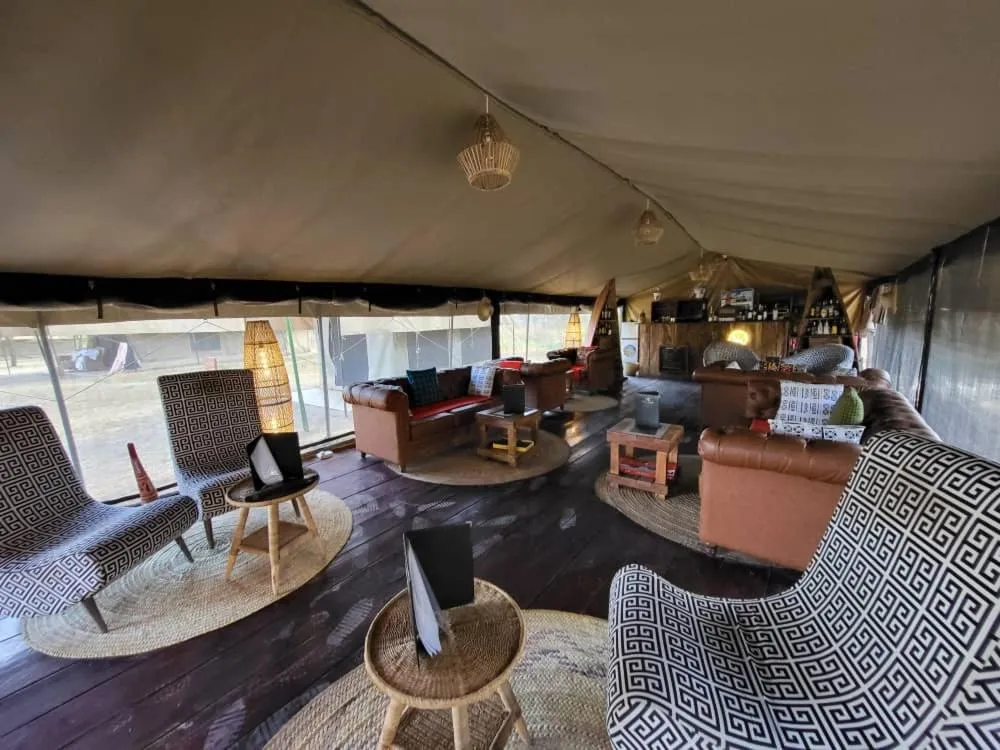 Lounge or bar in Africa Safari South Serengeti Ndutu Ngorongoro