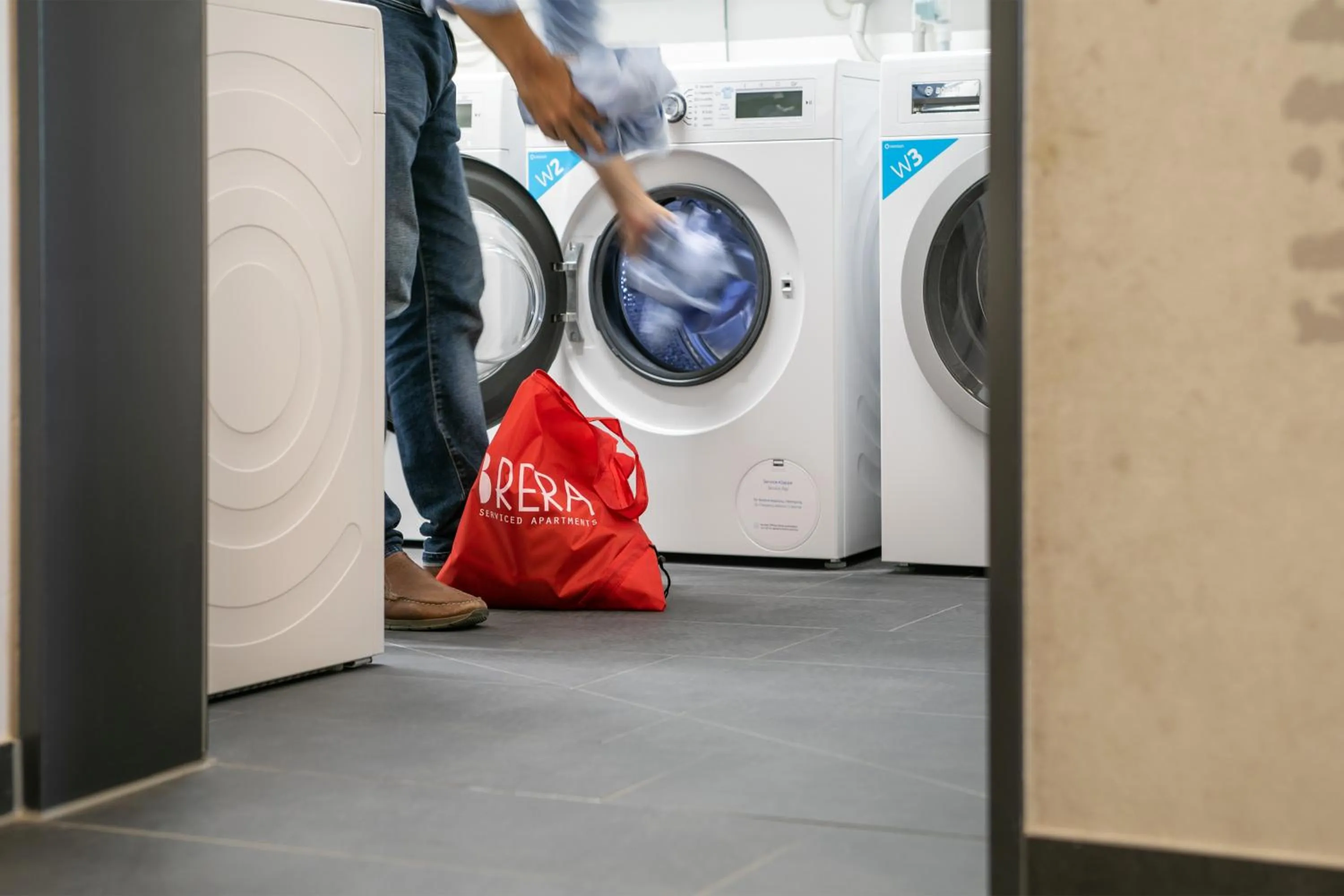 washing machine in Brera Stuttgart