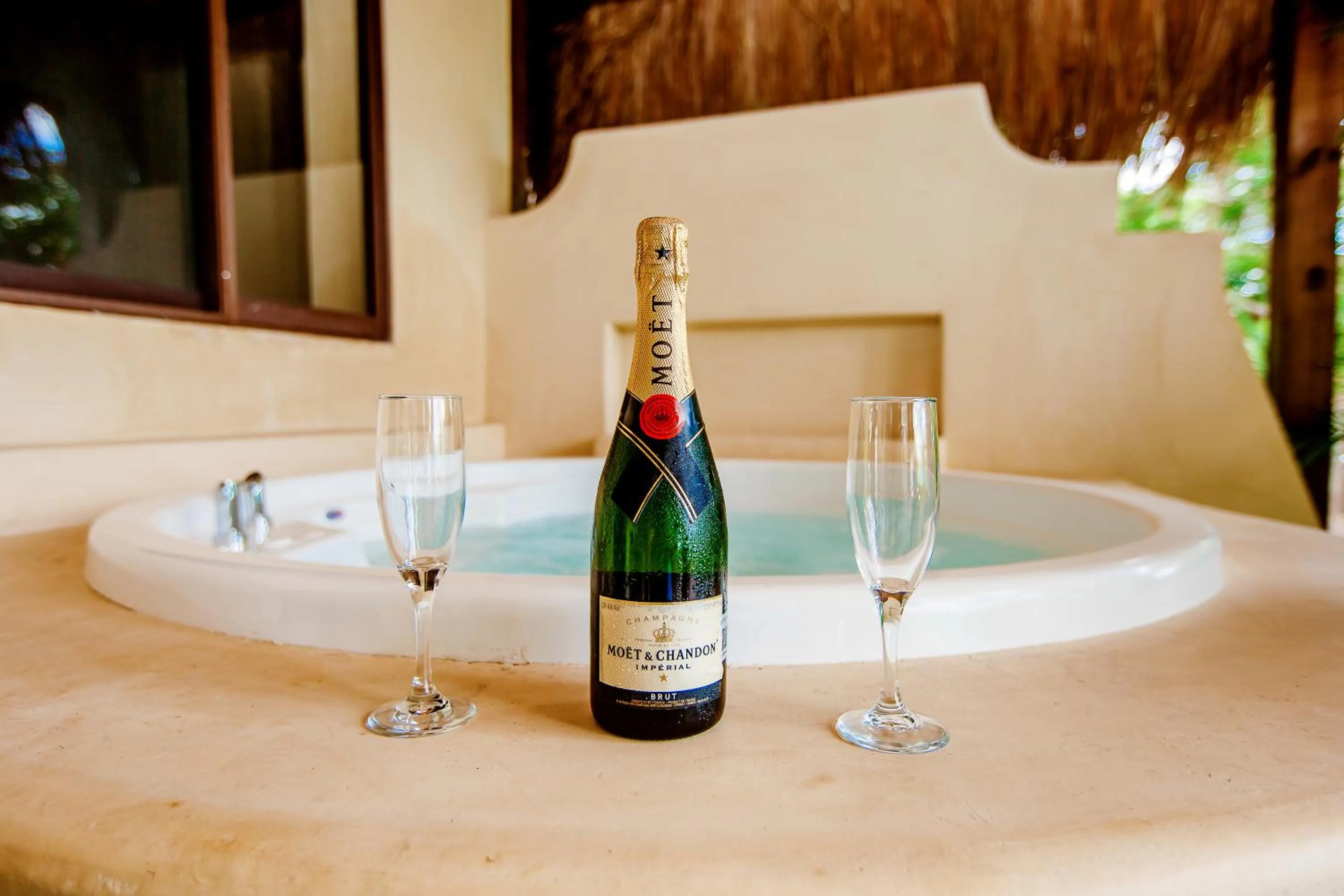 Property building in Hotel Rancho Encantado