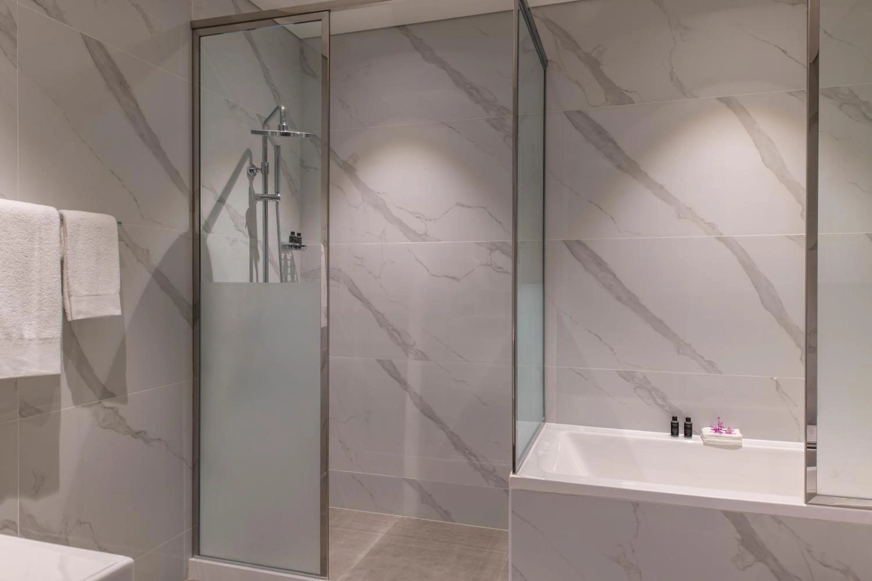 Bathroom in Steigenberger Residence Doha