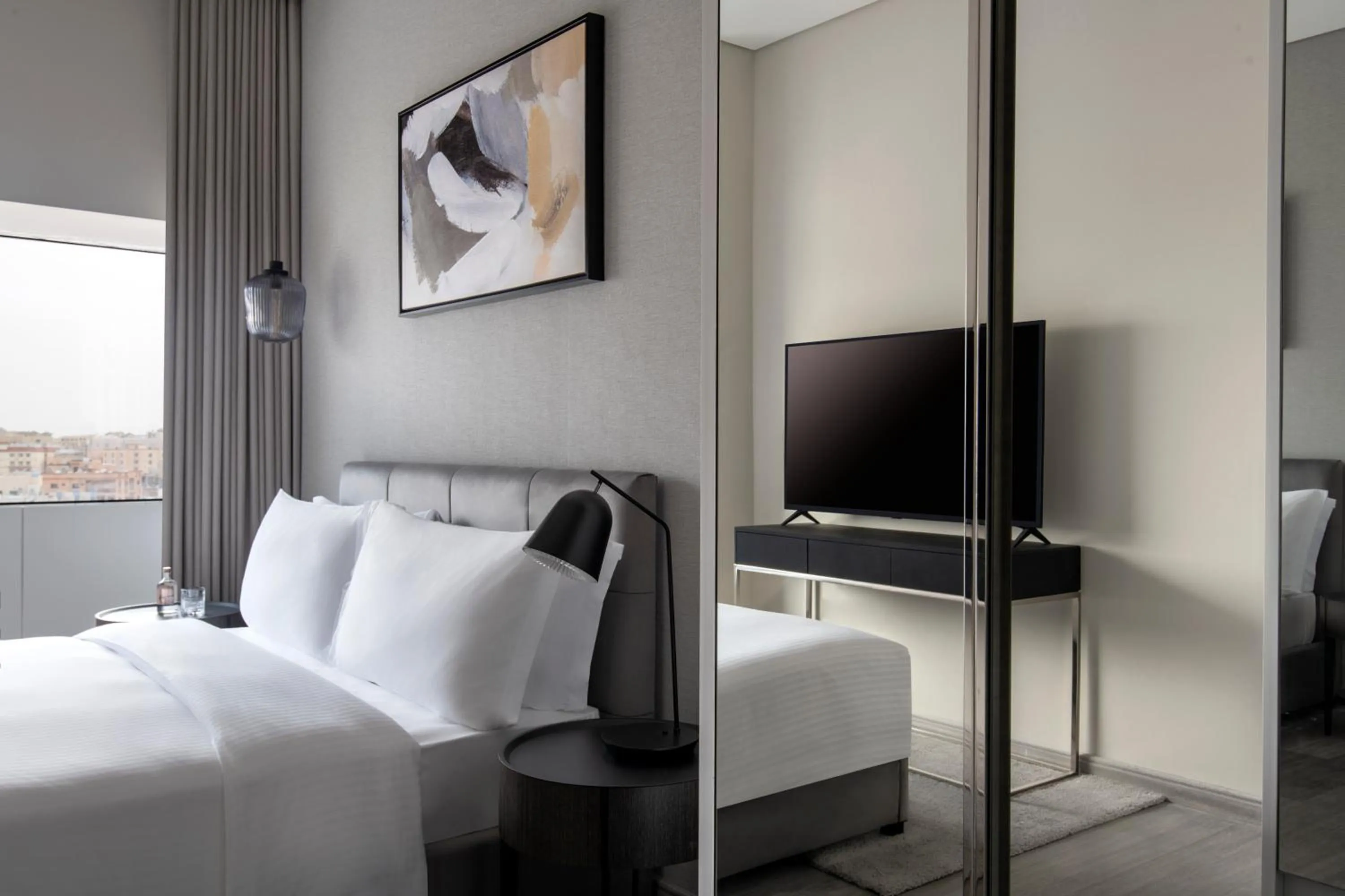 Bed in Steigenberger Residence Doha