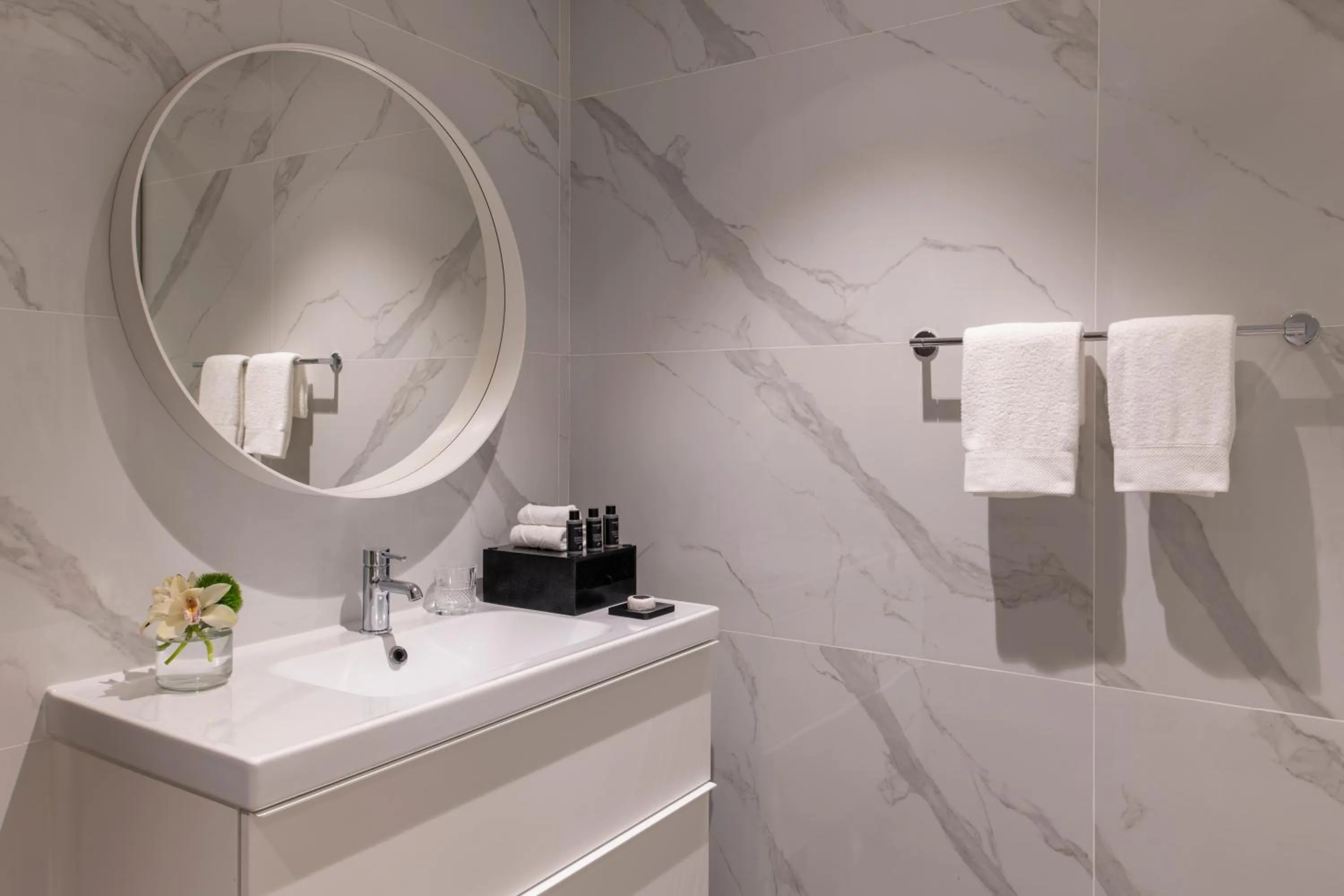 Bathroom in Steigenberger Residence Doha