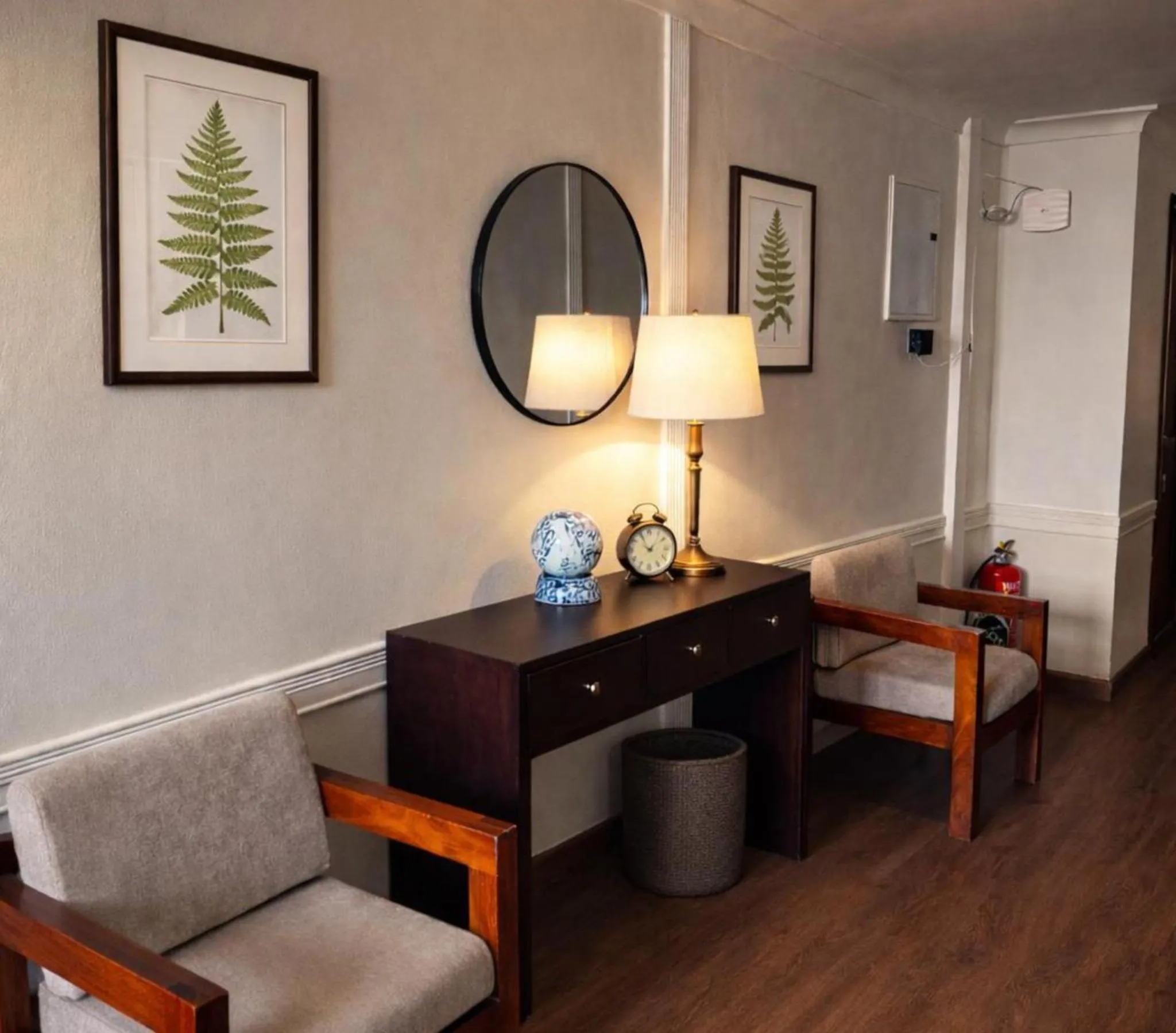 Seating area in CityRest Fort