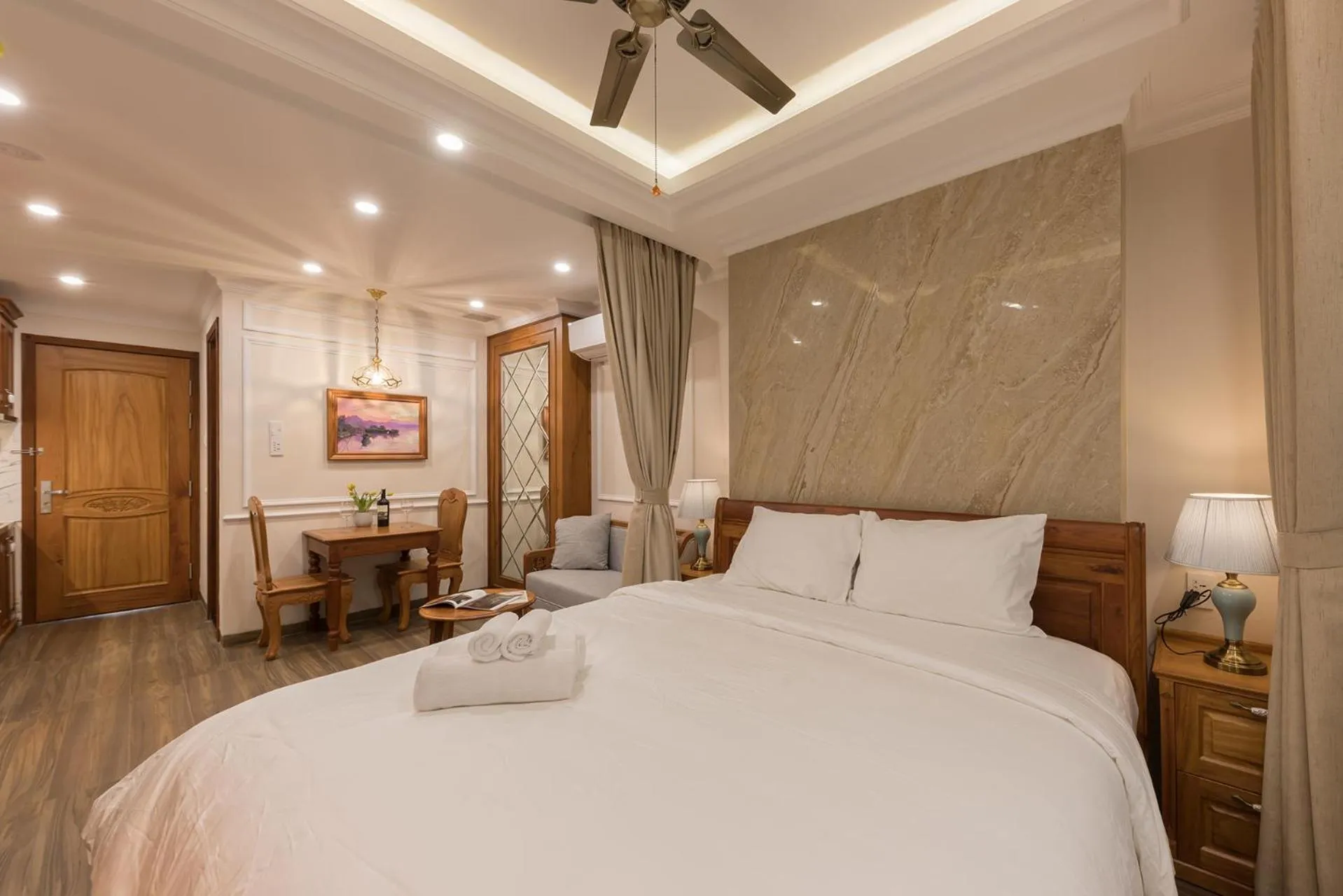 Bed in Woody House Boutique