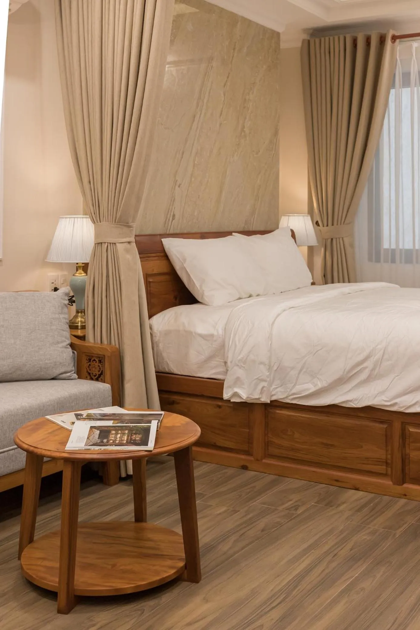 Bed in Woody House Boutique