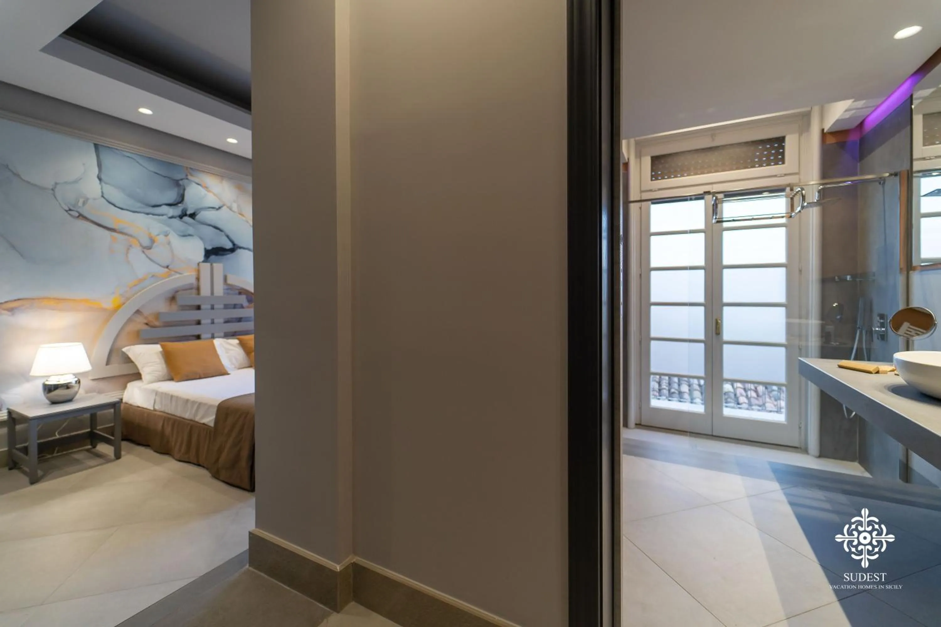 Bathroom, Bed in Matteotti Luxury Residence