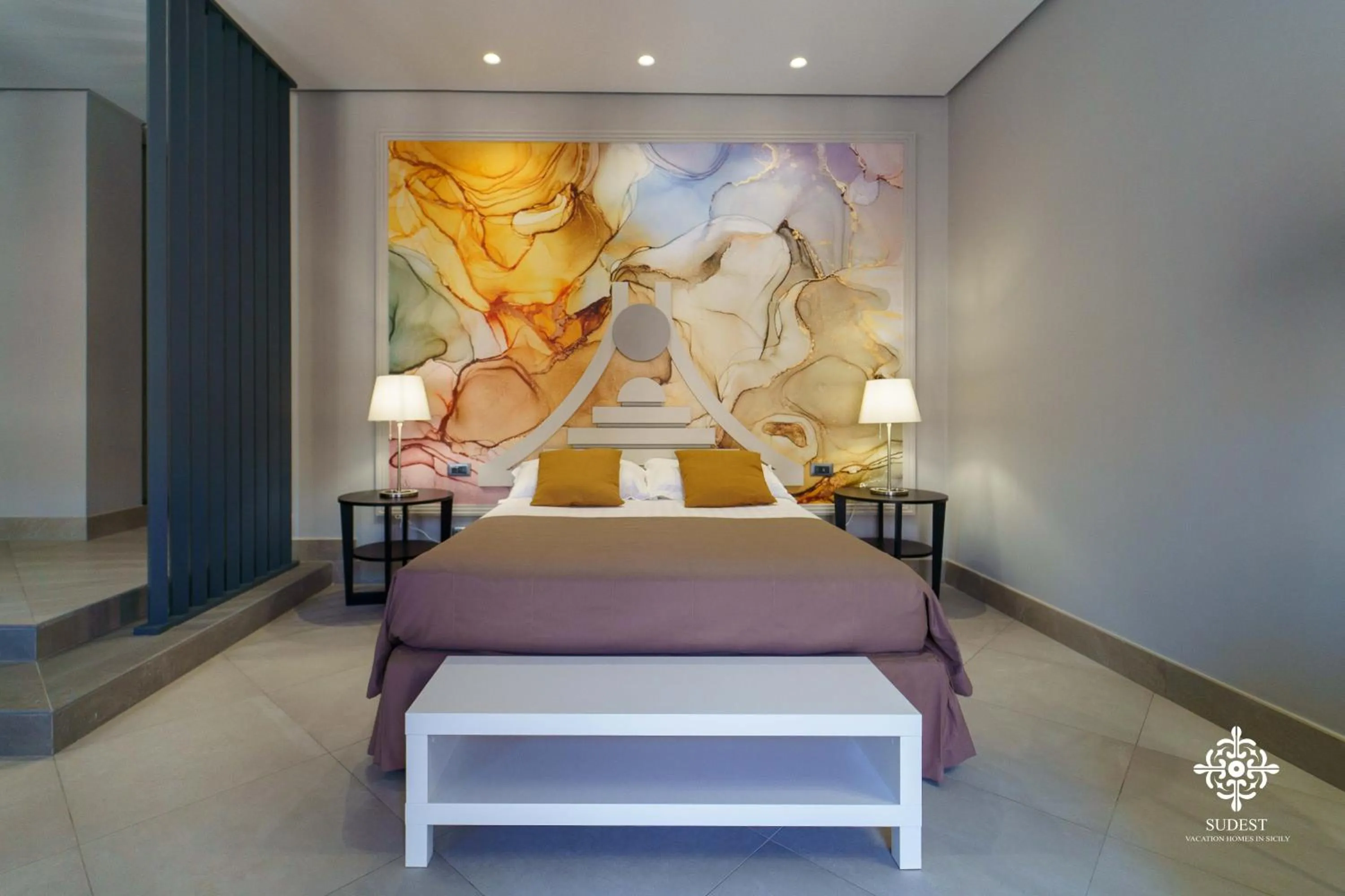 Bed in Matteotti Luxury Residence