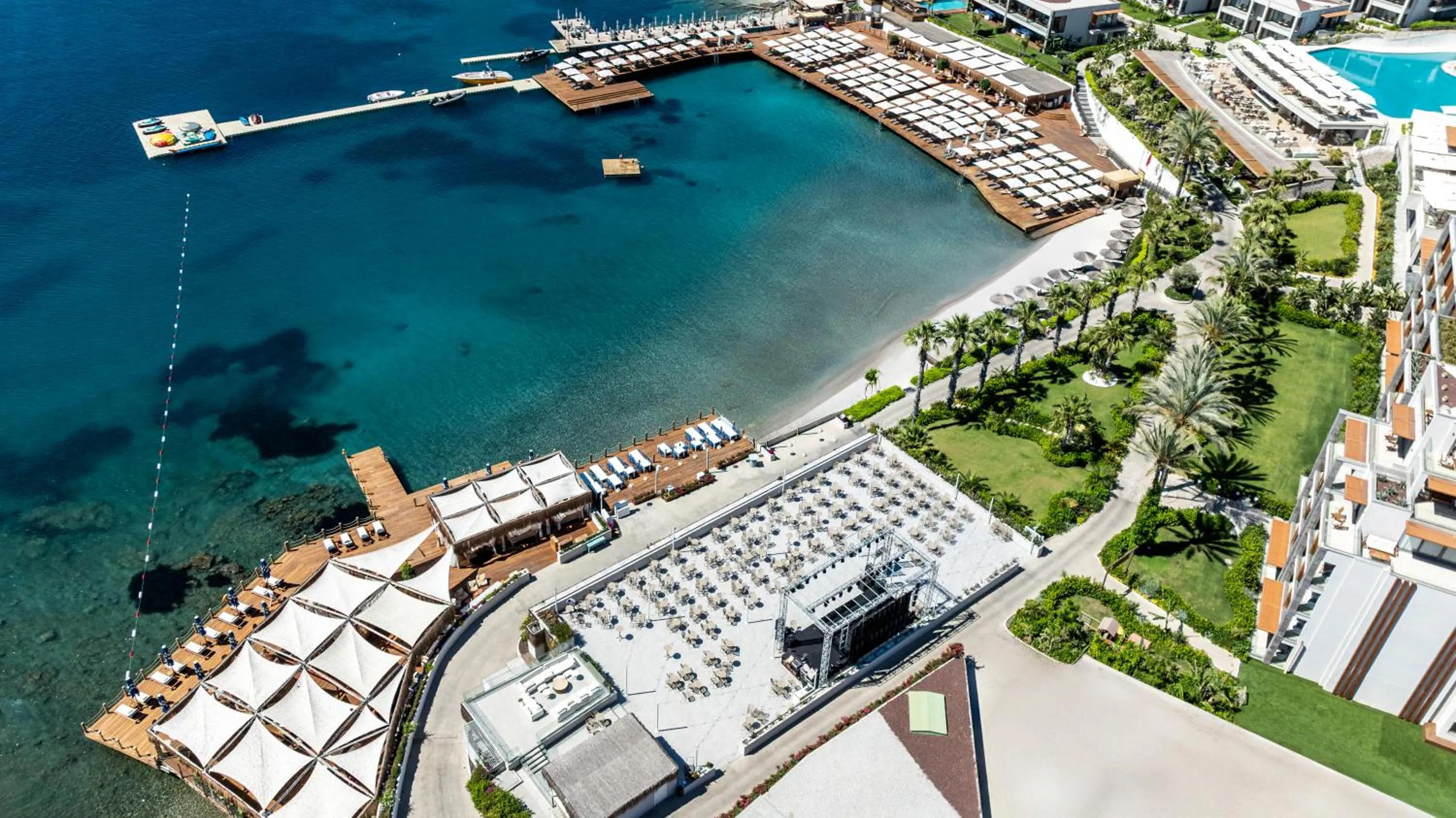 Bird's eye view in Mirada Exclusive Bodrum