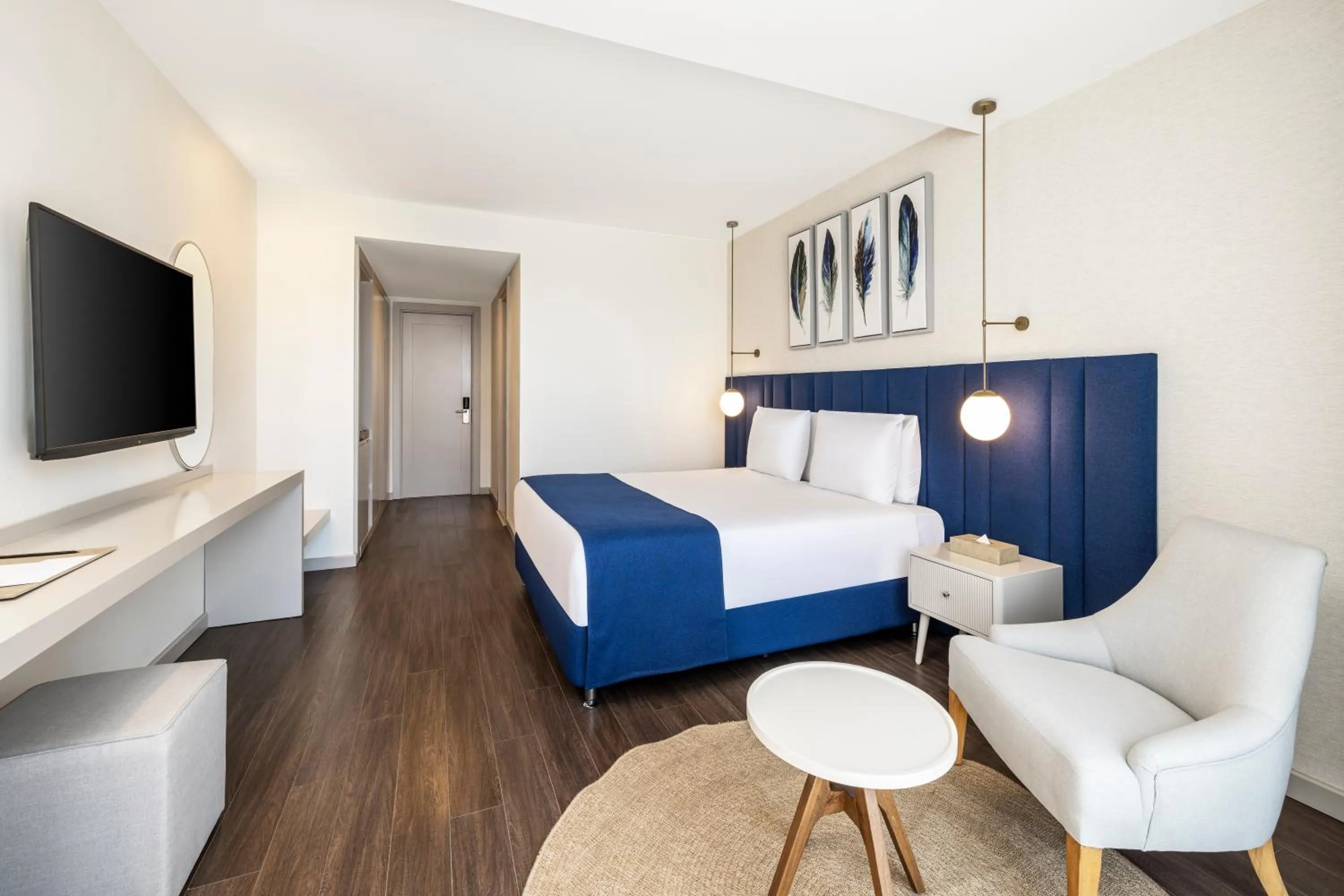 Communal lounge/ TV room, Bed in Mirada Exclusive Bodrum