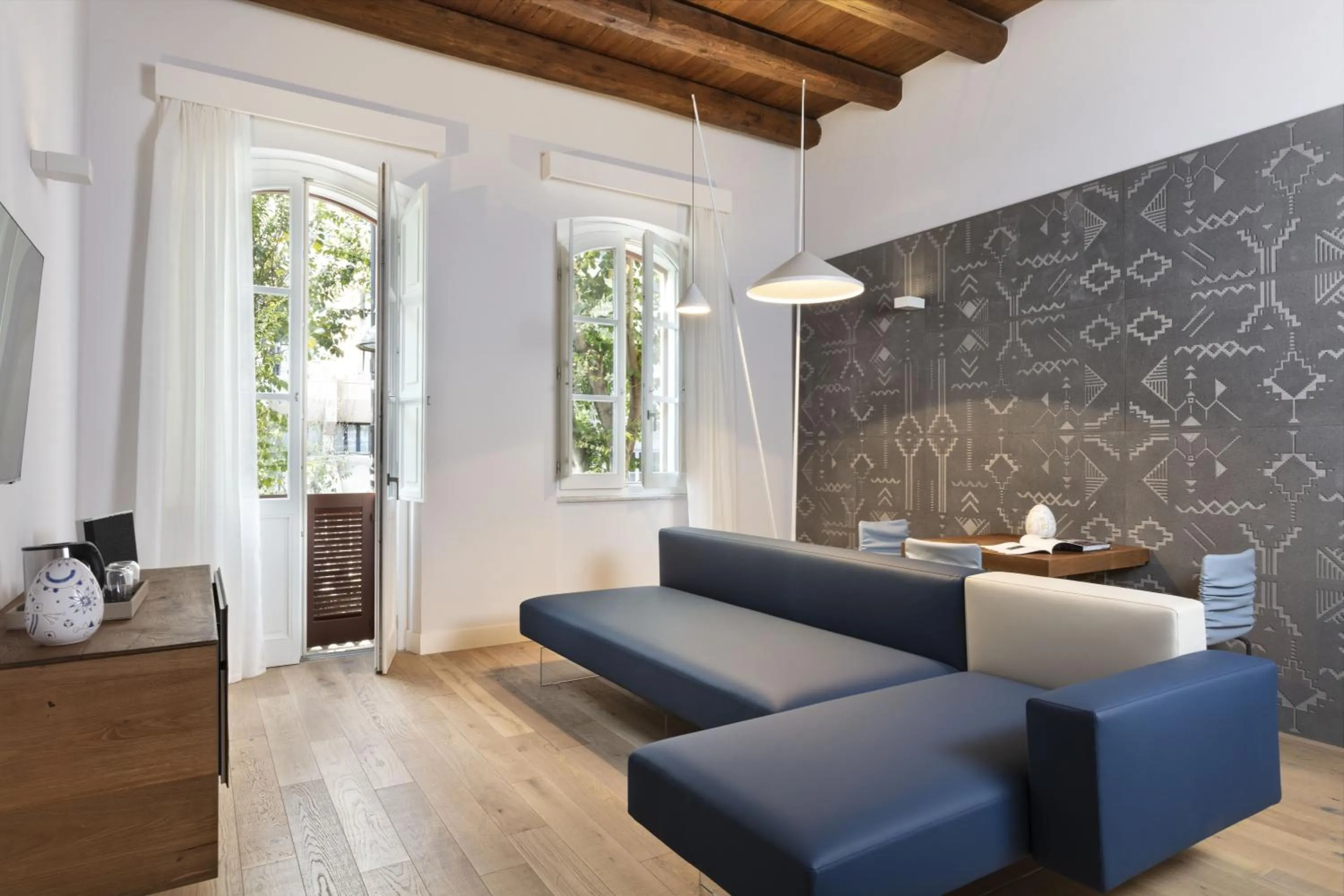 Living room in Casa Clàt - Boutique Hotel