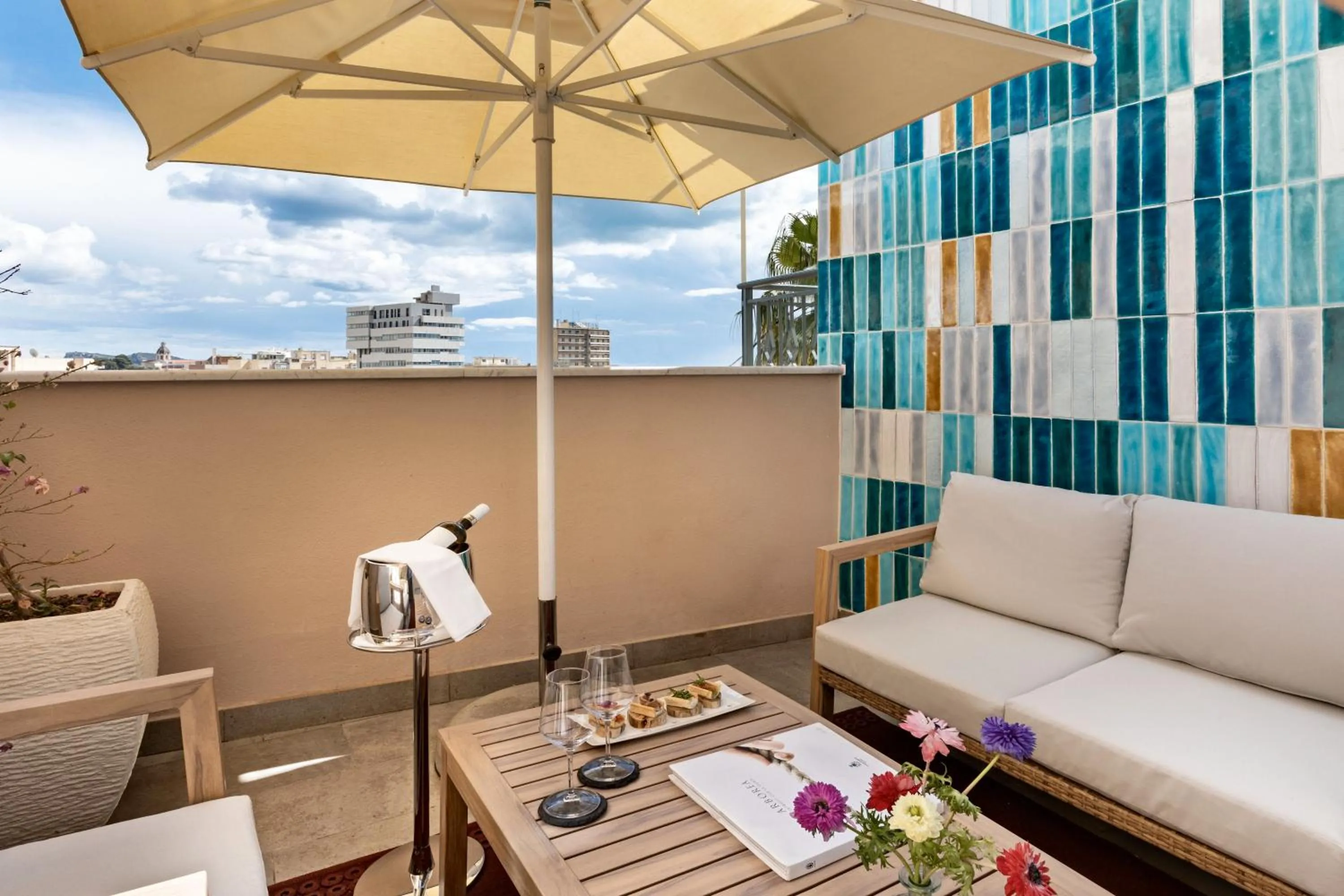 Balcony/Terrace in Casa Clàt - Boutique Hotel