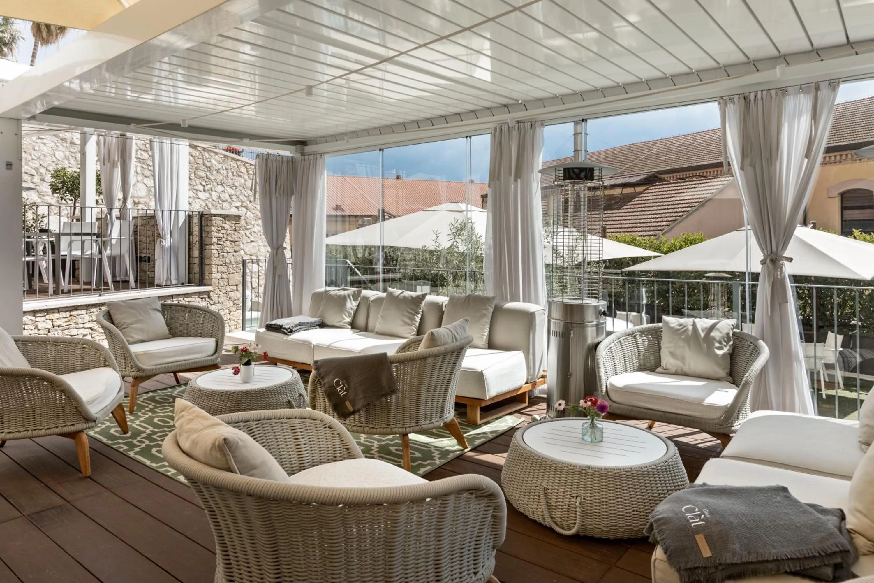 Garden in Casa Clàt - Boutique Hotel