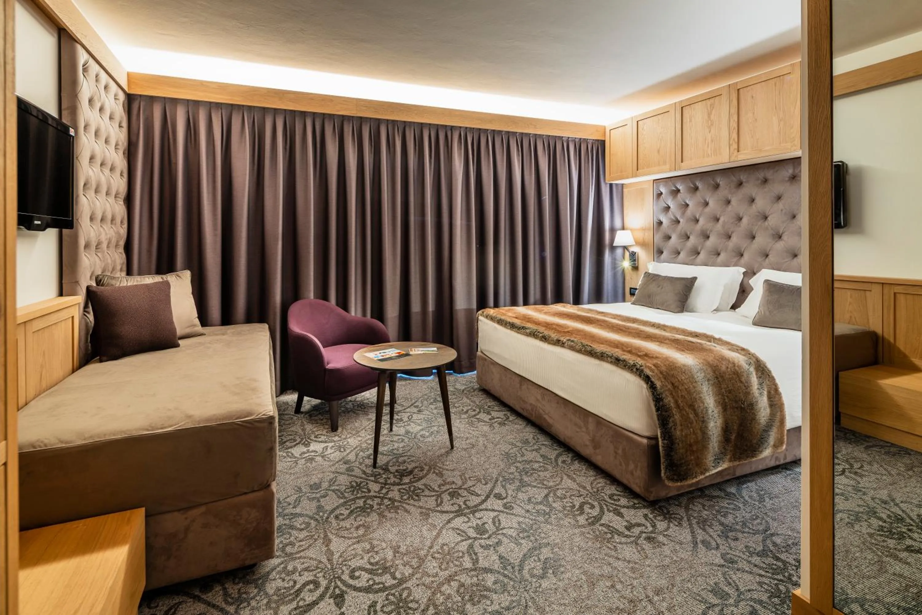 Bed in Hotel Lajadira & Spa