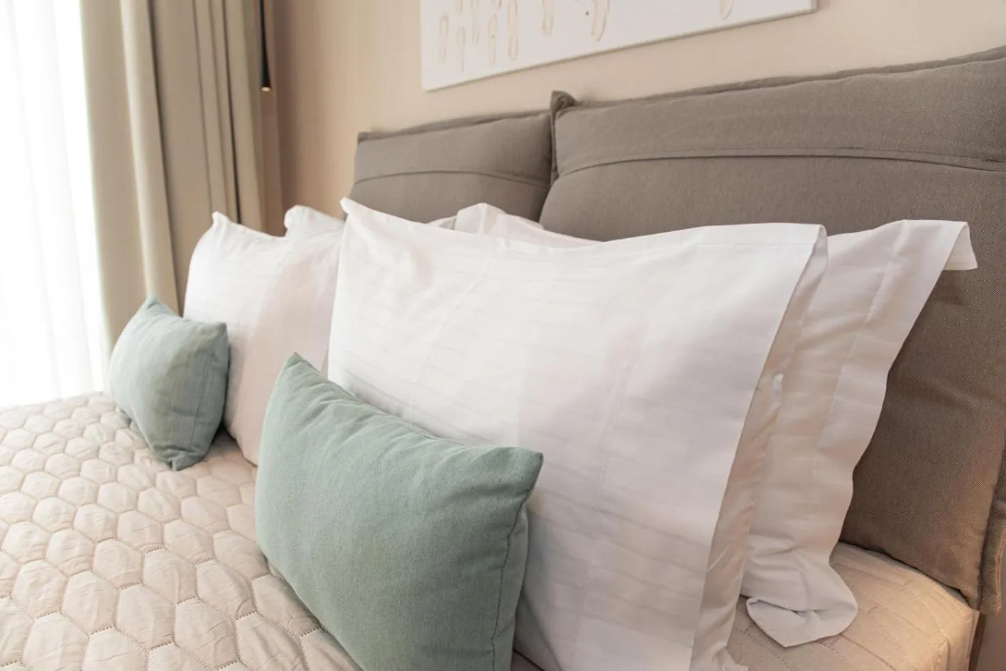 Bed in Kaiser Luxury Suites