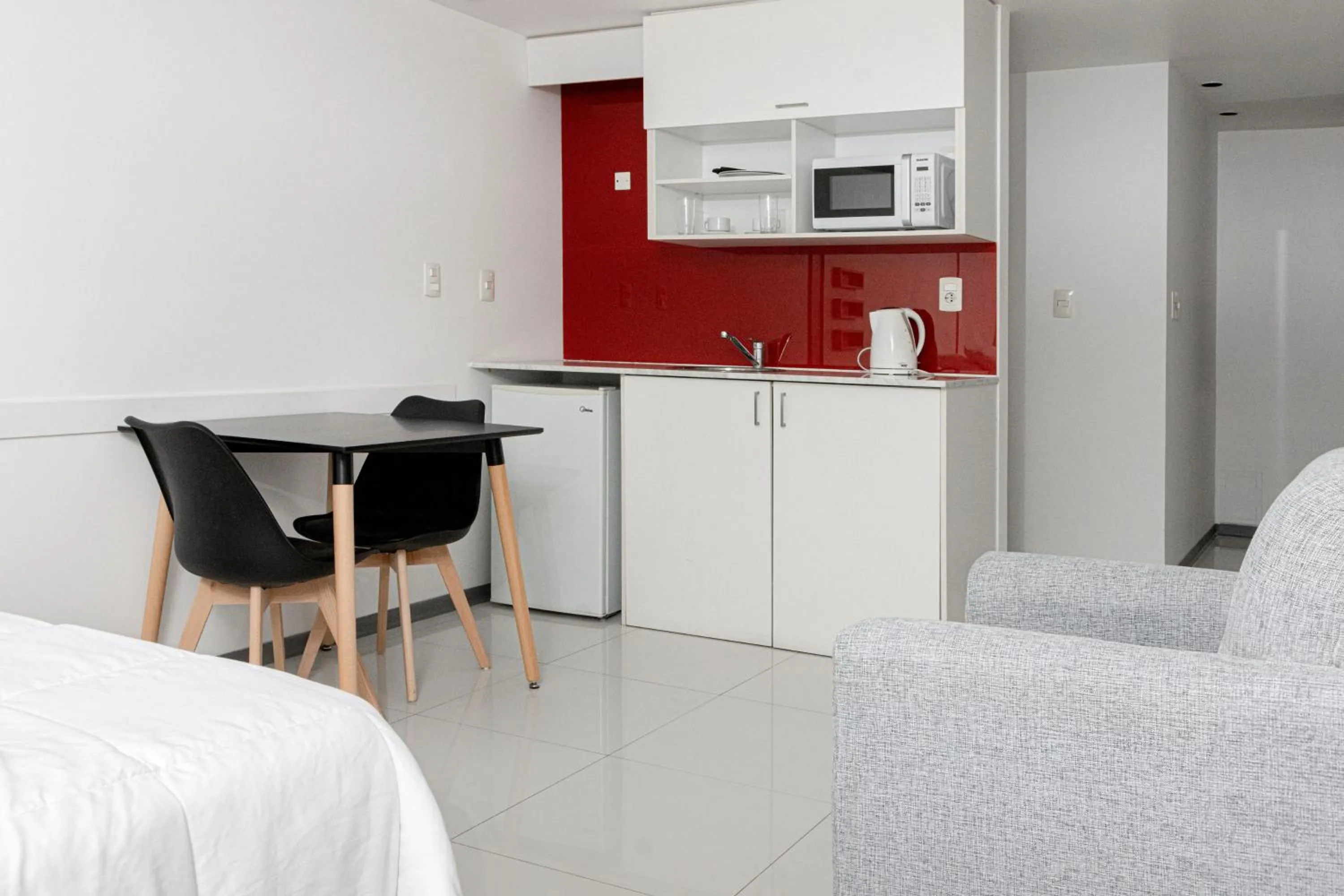 Kitchen or kitchenette in Hotel Gema Luxury Suites