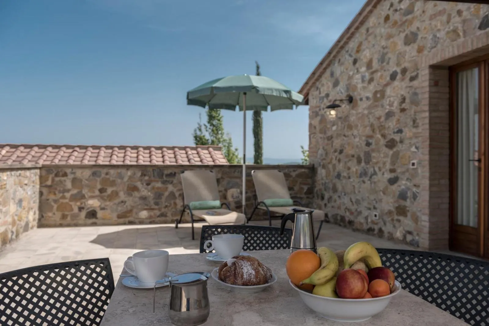 Balcony/Terrace in Antica Fonte Resort