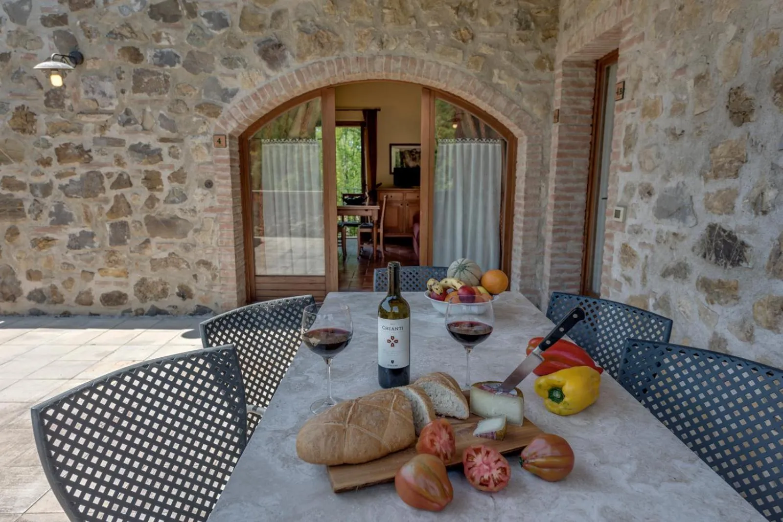 Balcony/Terrace in Antica Fonte Resort