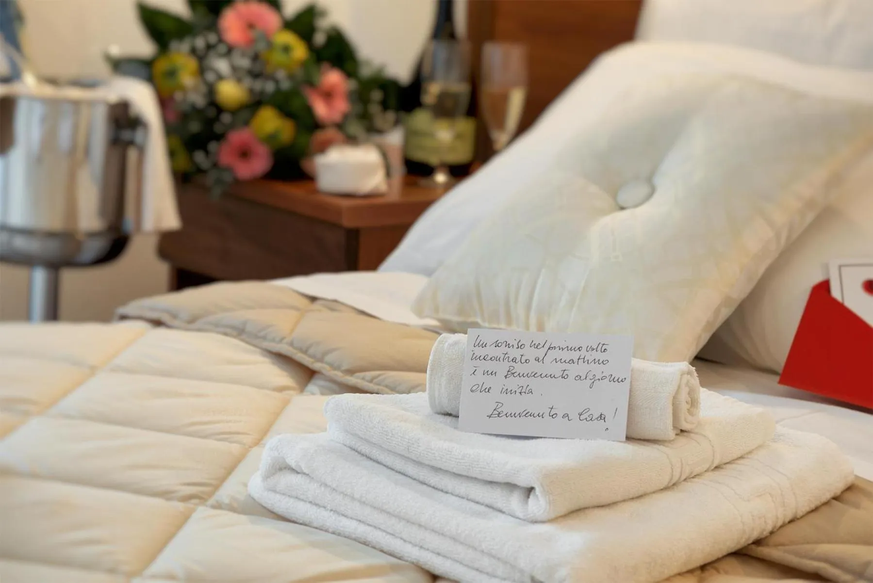 Bed in Relais Casina Copini