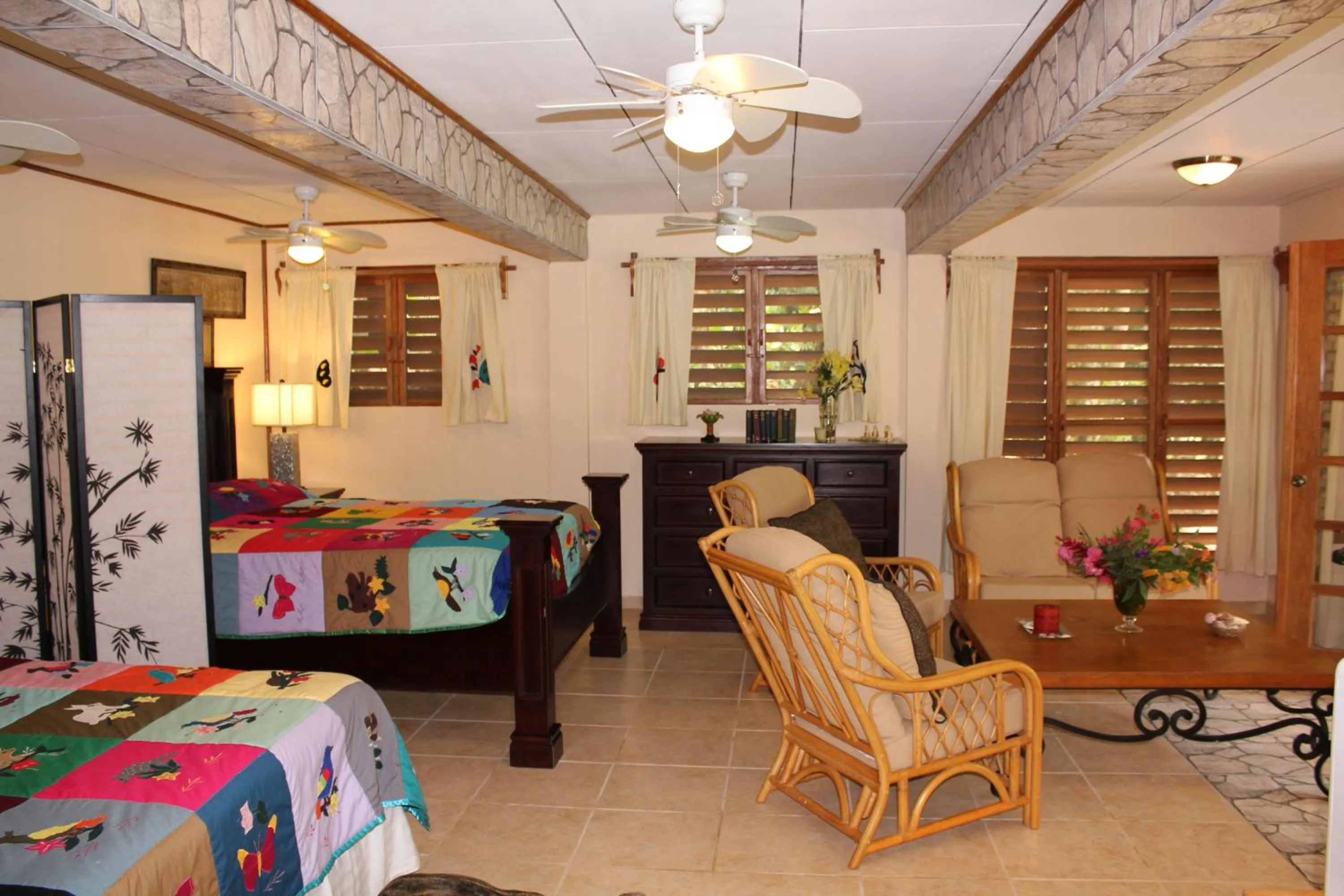 Bed in Villas Pico Bonito