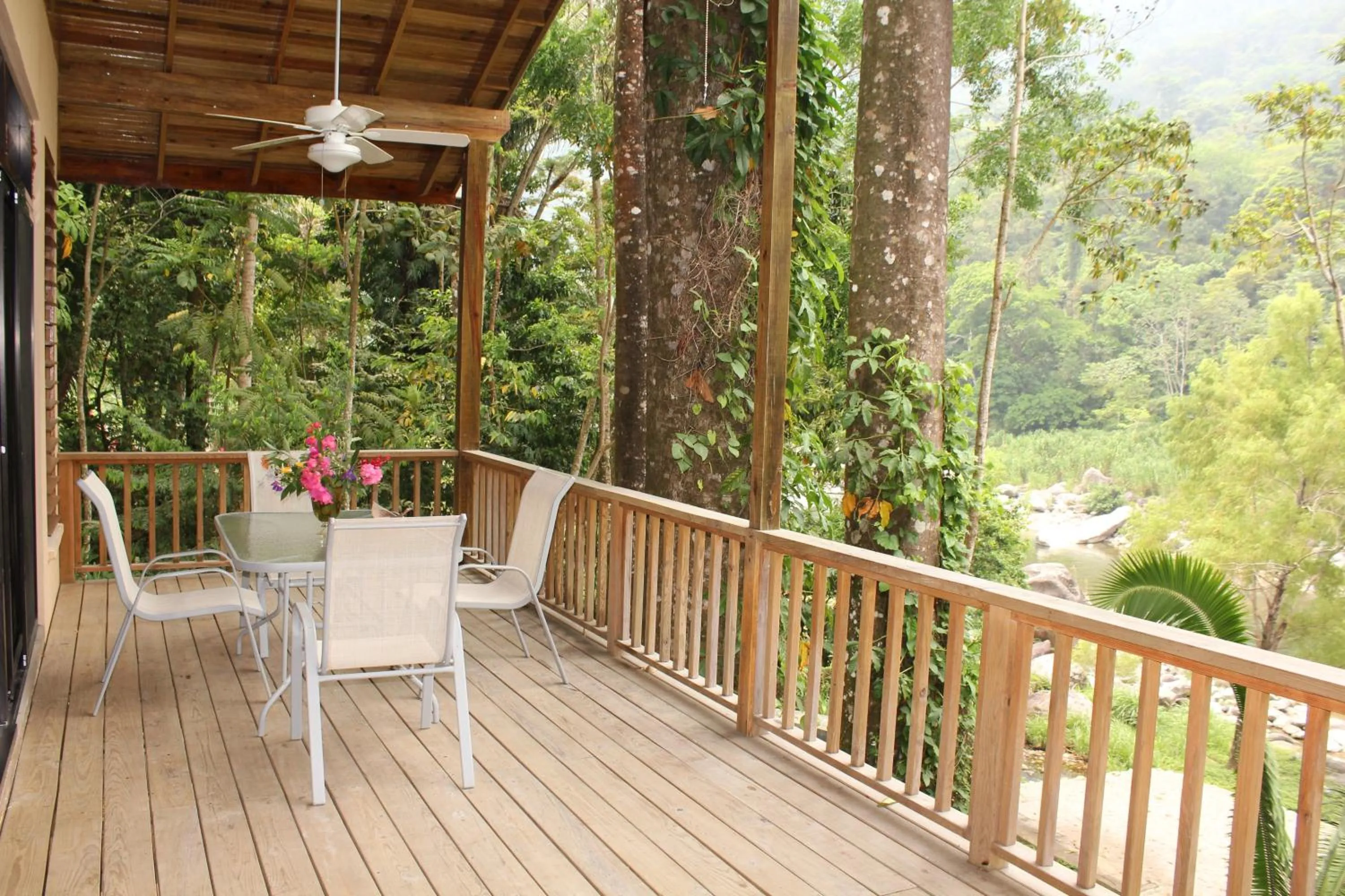 River view in Villas Pico Bonito