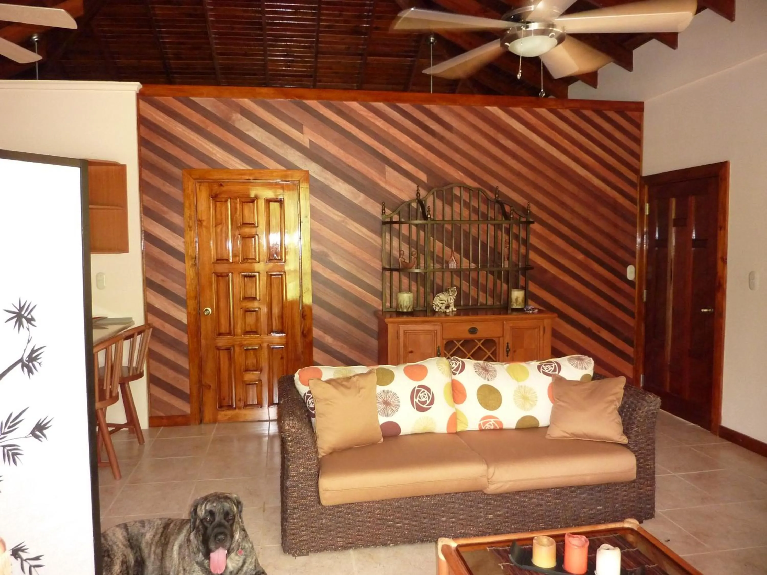 Living room in Villas Pico Bonito